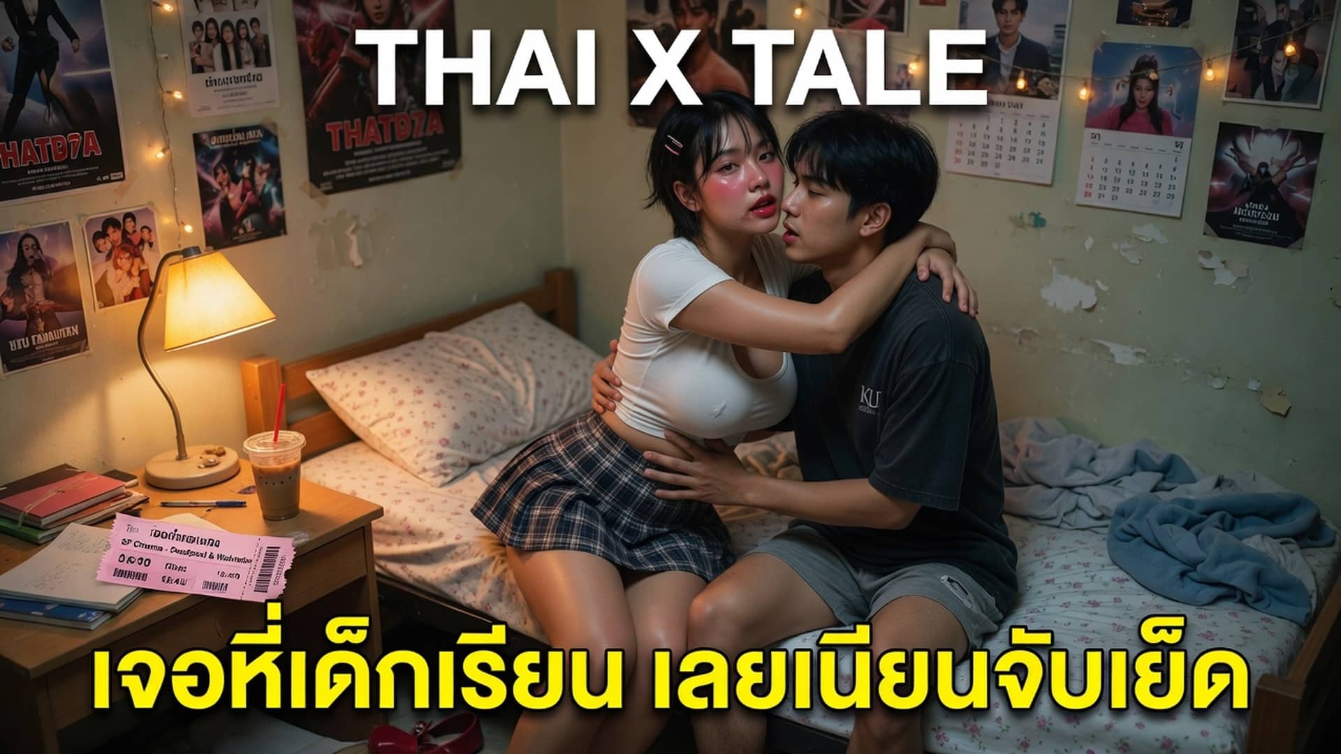 เรื่องเสียว เจอหีเด็กเรียน เลยเนียนจับเย็ด | ThaiXTale