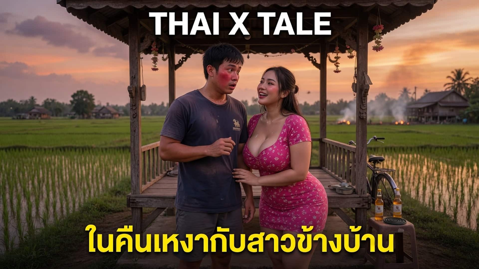 เรื่องเสียว ในคืนเหงากับสาวข้างบ้าน | ThaiXTale