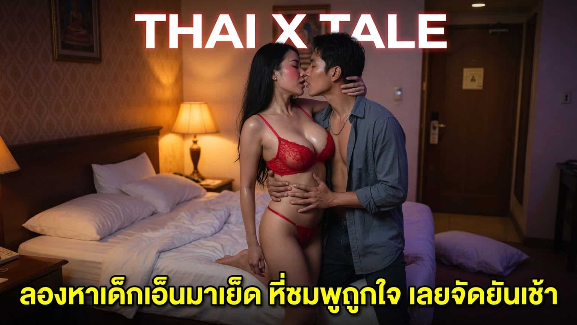 เรื่องเสียว ลองหาเด็กเอ็นมาเย็ด หีชมพูถูกใจ เลยจัดยันเช้า | ThaiXTale