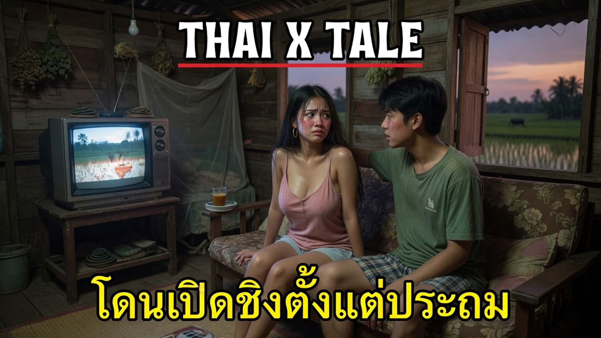 เรื่องเสียว โดนเปิดซิงตั้งแต่ประถม พี่ข้างบ้านข่มขืนจนติดควย | ThaiXTale