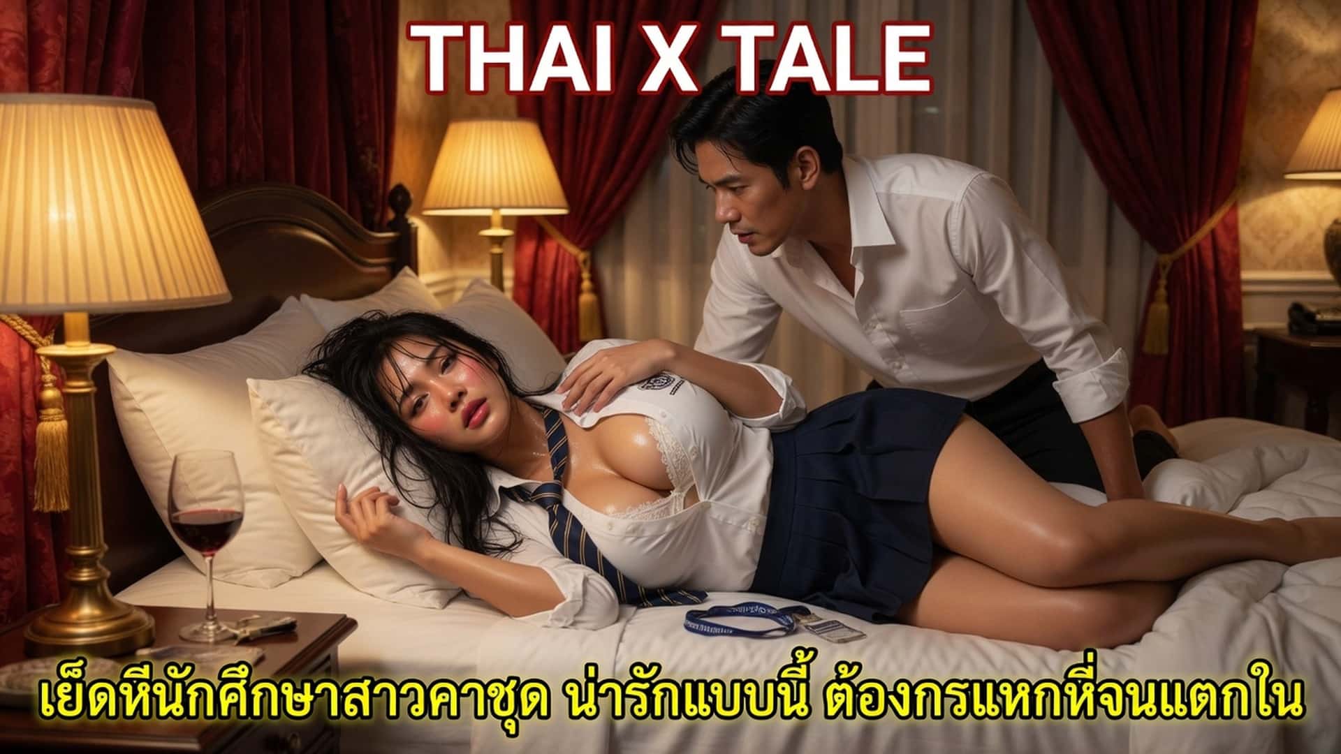เรื่องเสียว เย็ดหีนักศึกษาสาวคาชุด น่ารักแบบนี้ ต้องกระแทกหีจนแตกใน | ThaiXTale