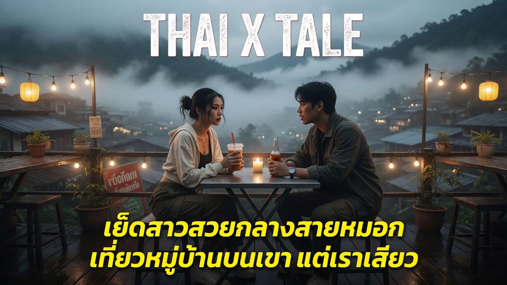 เรื่องเสียว เย็ดสาวสวยกลางสายหมอก เที่ยวหมู่บ้านบนเขา แต่เราเสียว | ThaiXTale