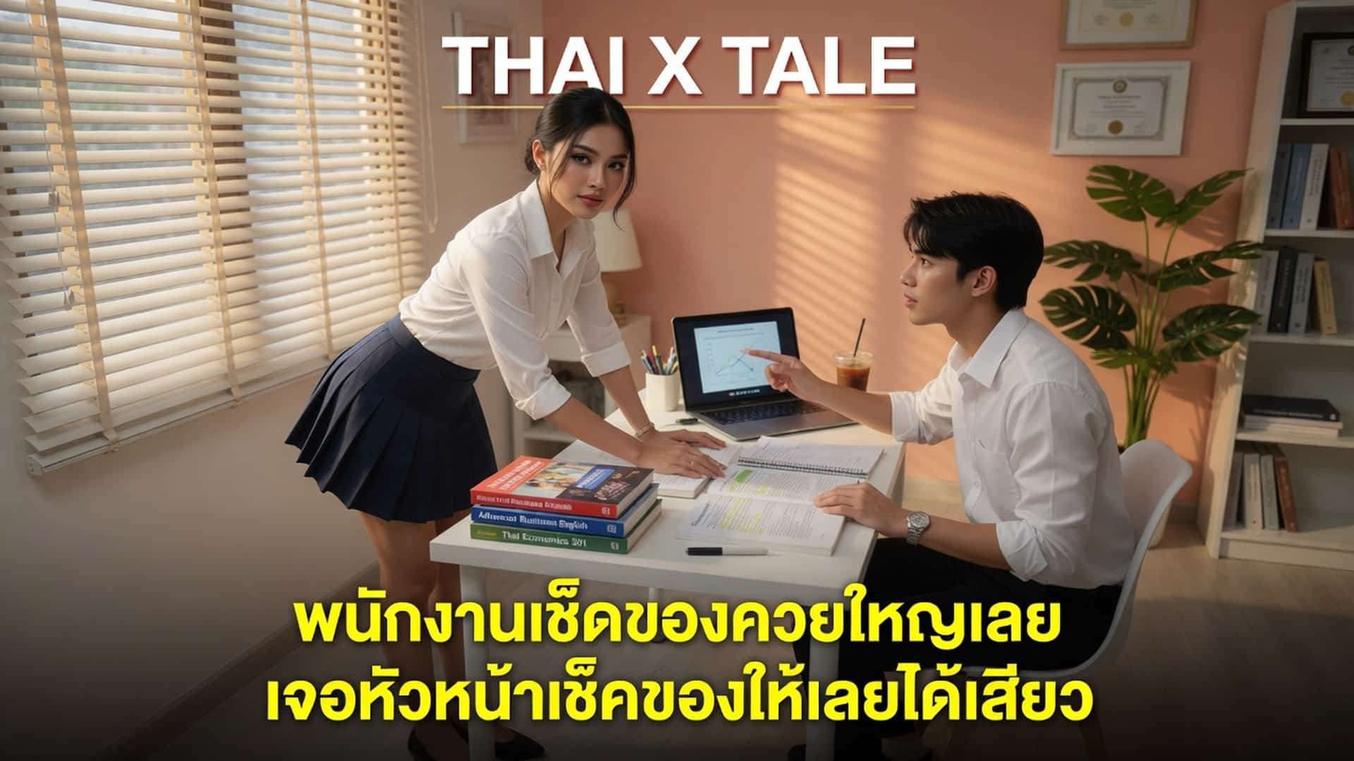 เรื่องเสียว พนักงานเช็ดของควยใหญ่เลยเจอหัวหน้าเช็คของให้เลยได้เสียว | ThaiXTale