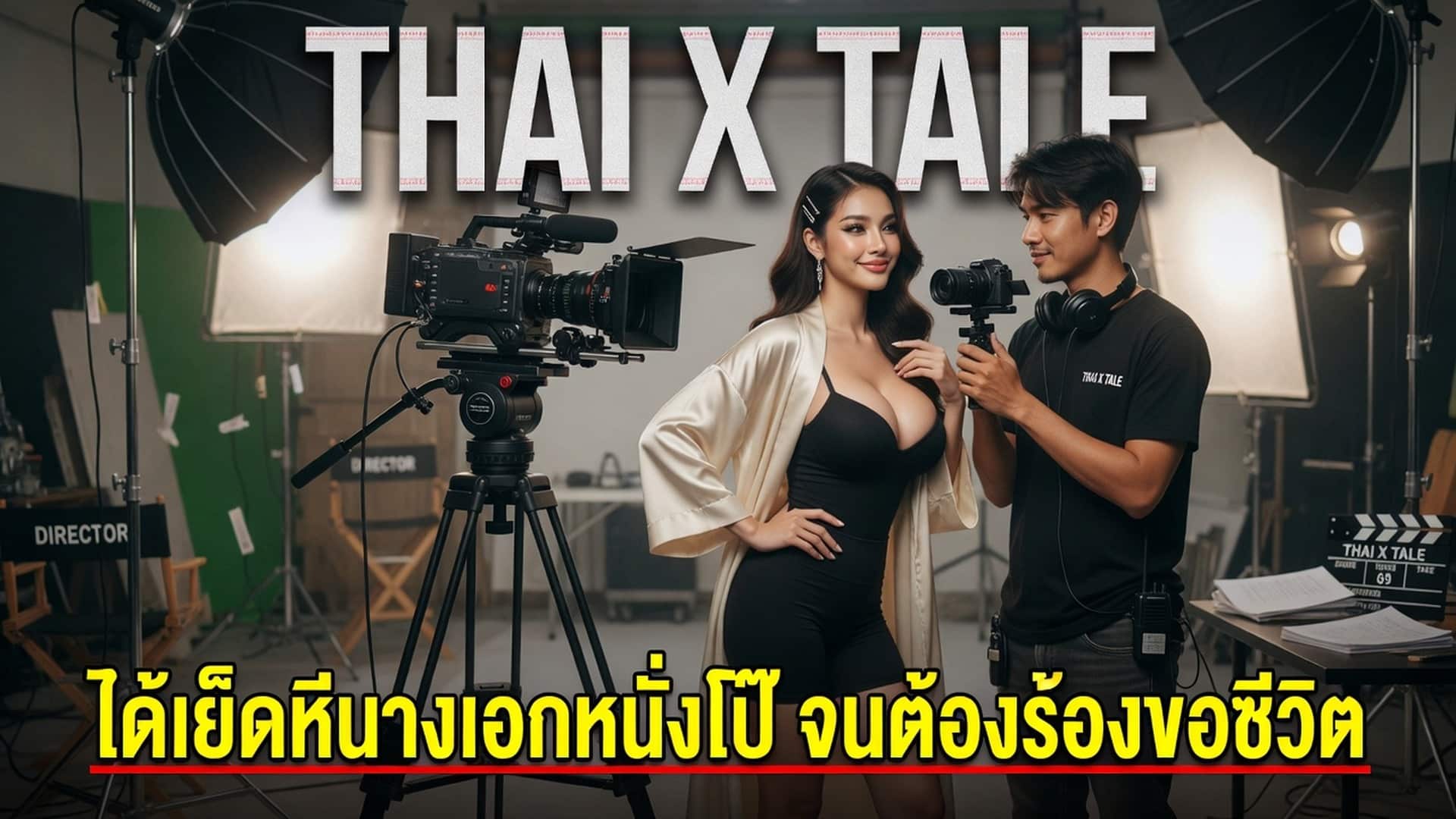 เรื่องเสียว ได้เย็ดหีนางเอกหนังโป๊ จนต้องร้องขอชีวิต | ThaiXTale