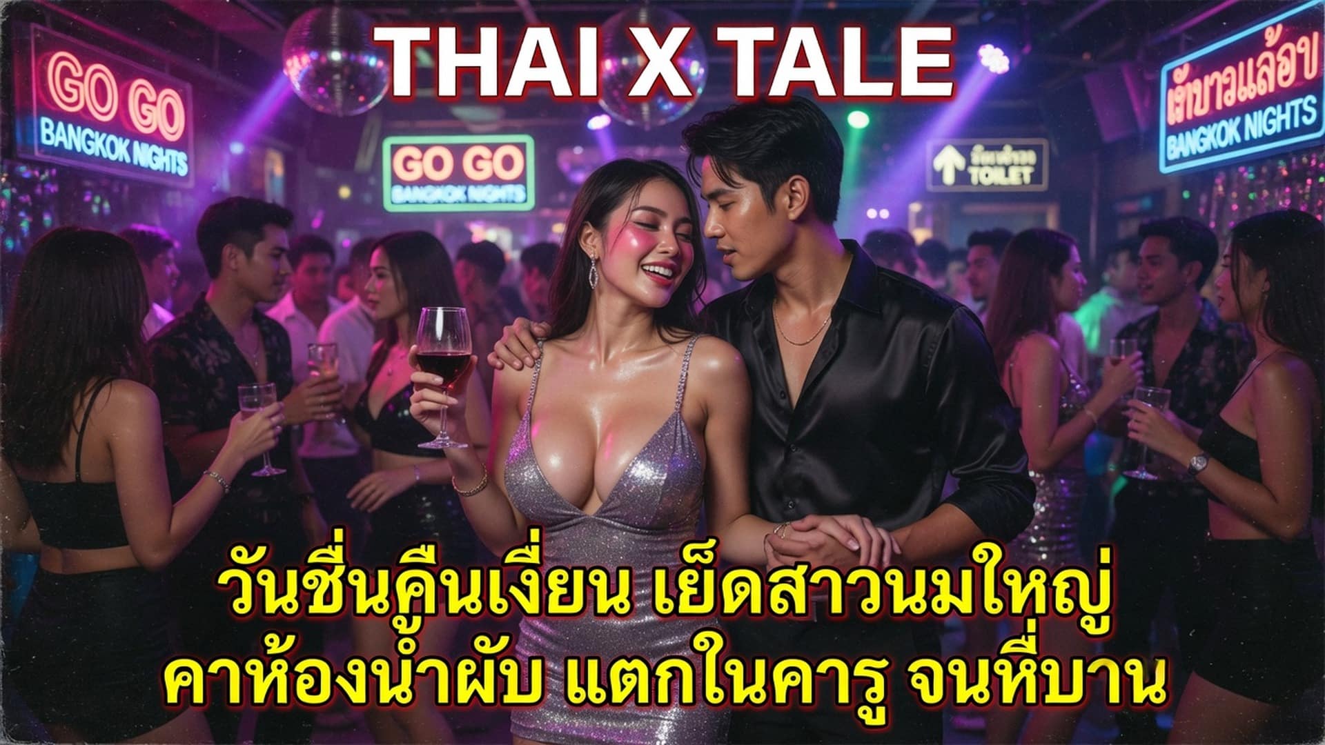เรื่องเสียว วันชื่นคืนเงี่ยน เย็ดสาวนมใหญ่ คาห้องน้ำผับ แตกในคารู จนหีบาน | ThaiXTale