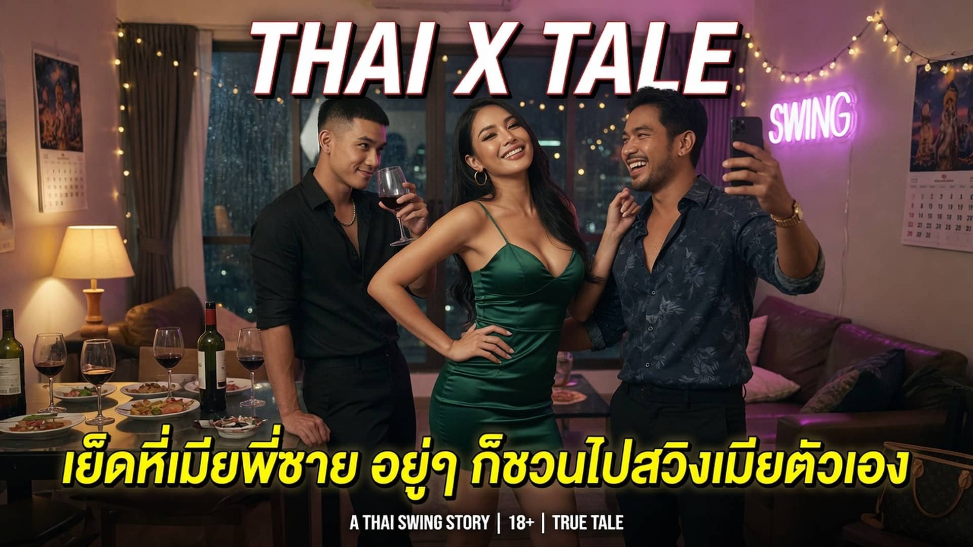 เรื่องเสียว เย็ดหีเมียพี่ชาย อยู่ๆ ก็ชวนไปสวิงเมียตัวเอง…แบบนี้ก็ต้องจับเย็ดให้เข็ดควยไปเลย | ThaiXTale
