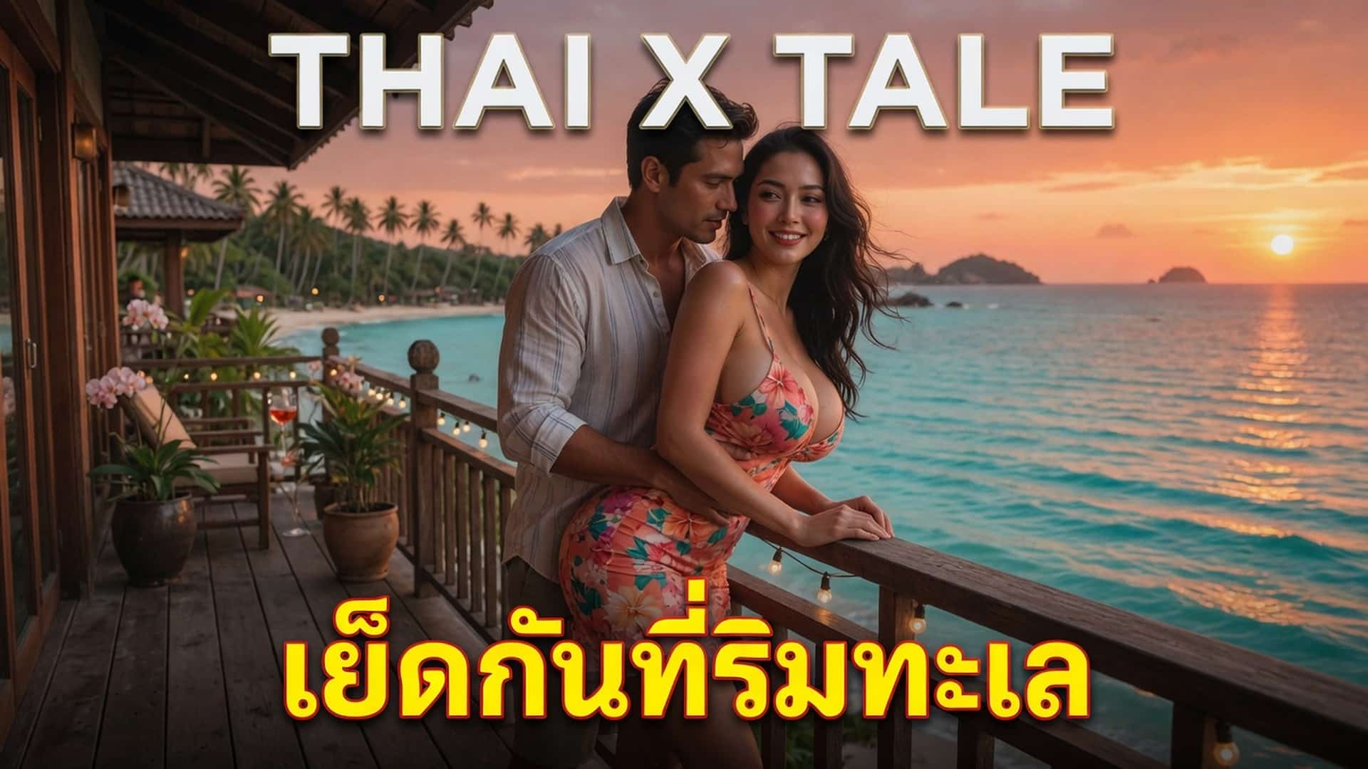เรื่องเสียว เย็ดกันที่ริมทะเล | ThaiXTale