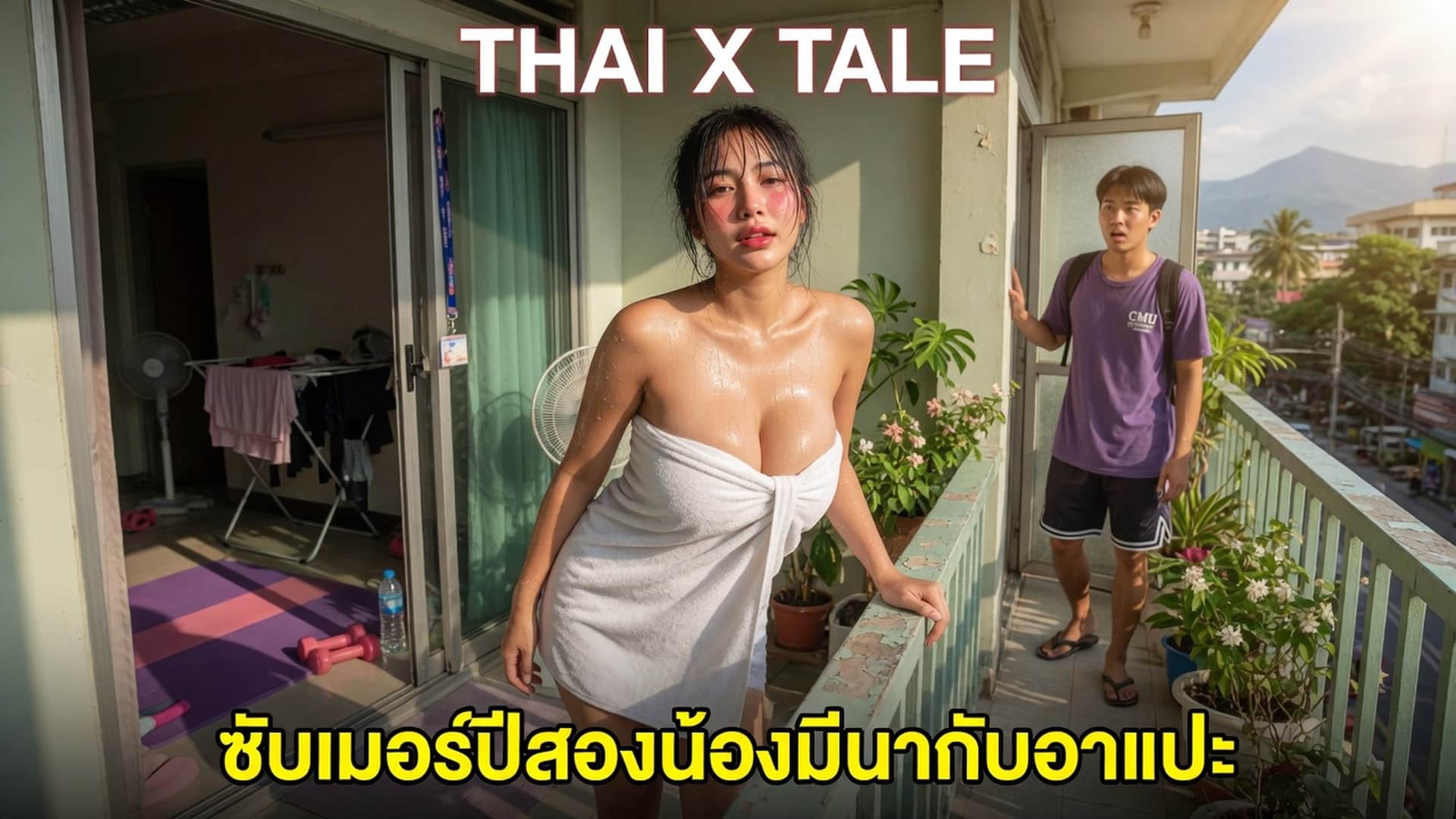 เรื่องเสียว ซัมเมอร์ปีสองน้องมีนากับอาแปะ | ThaiXTale
