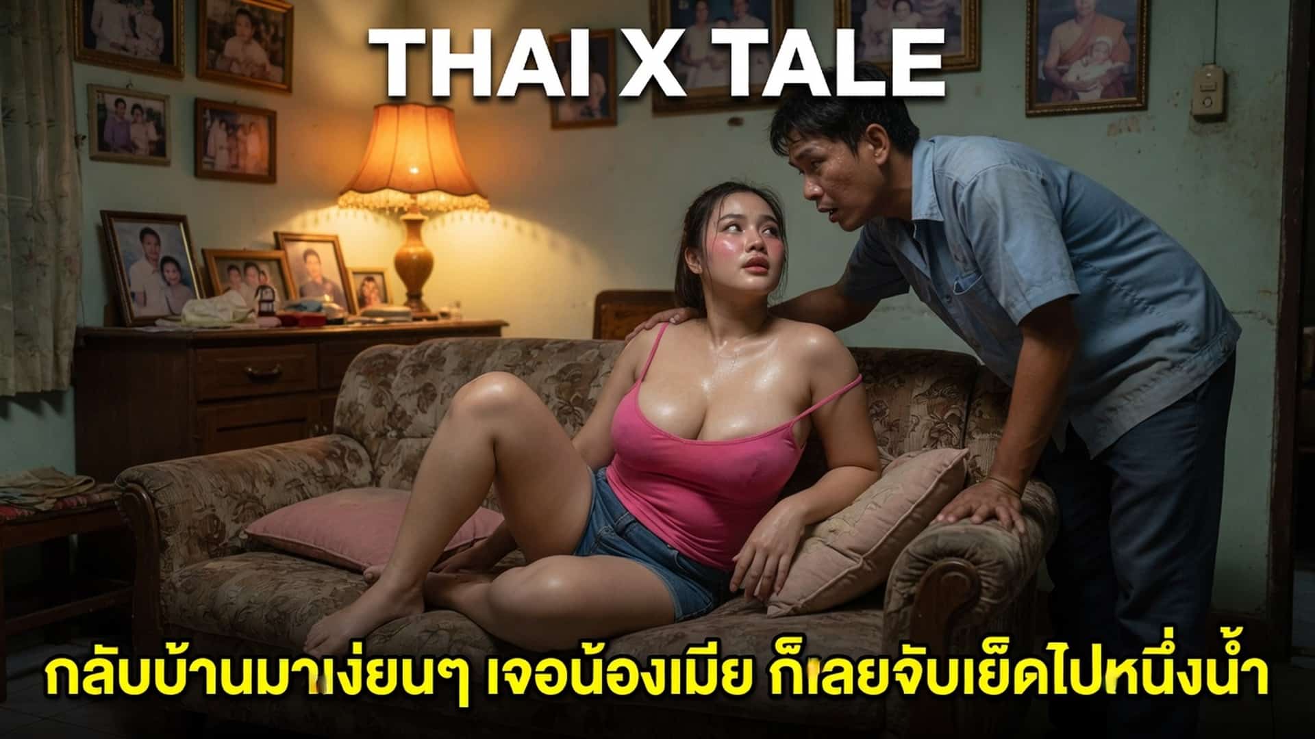 เรื่องเสียว กลับบ้านมาเงี่ยนๆ เจอน้องเมีย ก็เลยจับเย็ดไปหนึ่งน้ำ | ThaiXTale