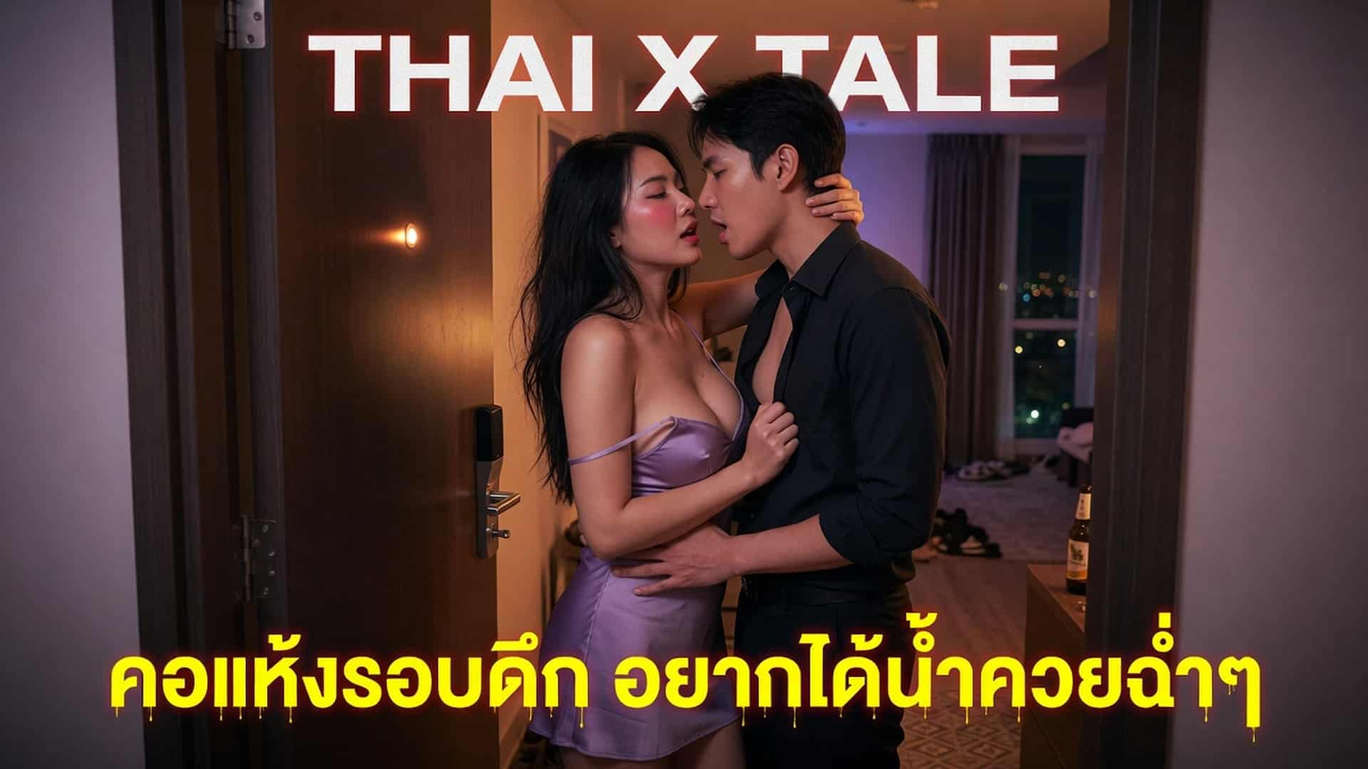 เรื่องเสียว คอแห้งรอบดึก อยากได้น้ำควยฉ่ำๆ | ThaiXTale