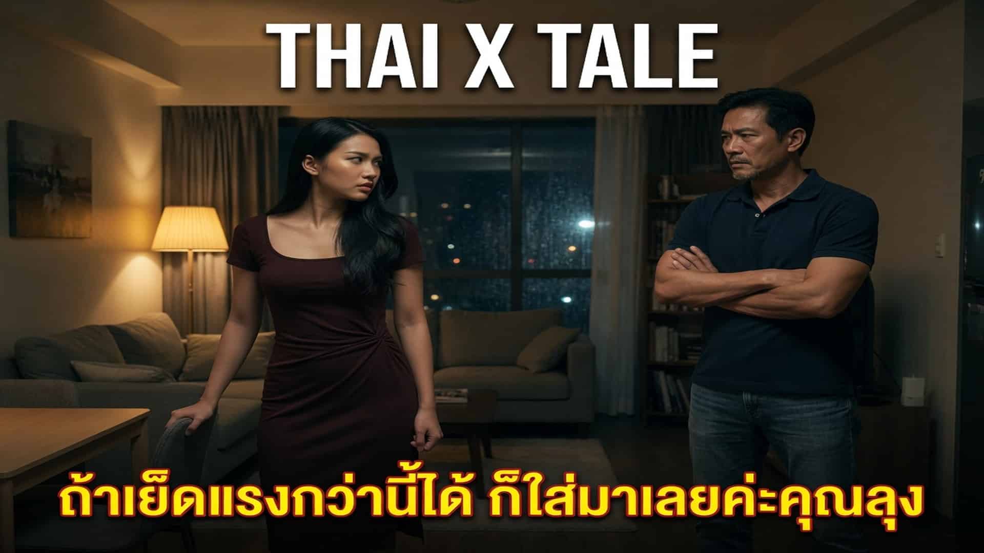 เรื่องเสียว ถ้าเย็ดแรงกว่านี้ได้ ก็ใส่มาเลยค่ะคุณลุง | ThaiXTale