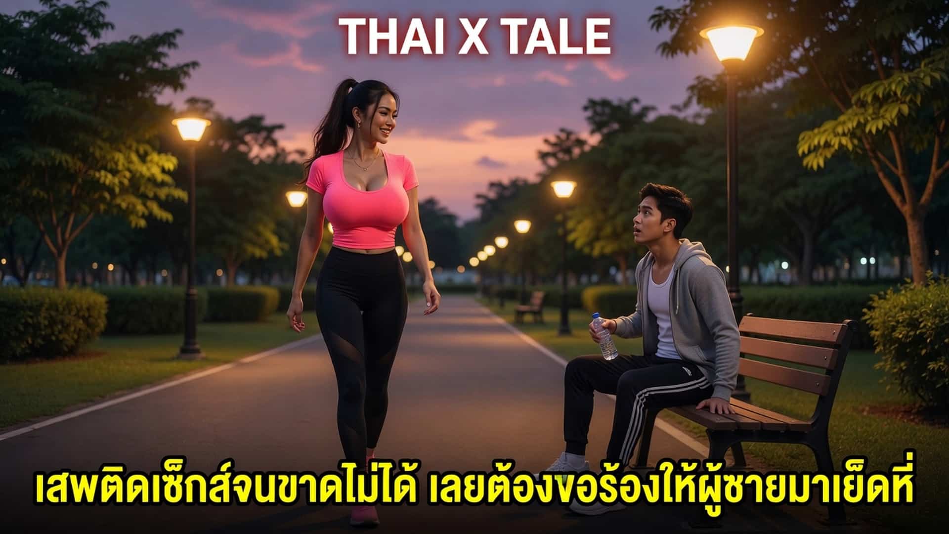 เรื่องเสียว เสพติดเซ็กส์จนขาดไม่ได้ เลยต้องขอร้องให้ผู้ชายมาเย็ดหี | ThaiXTale