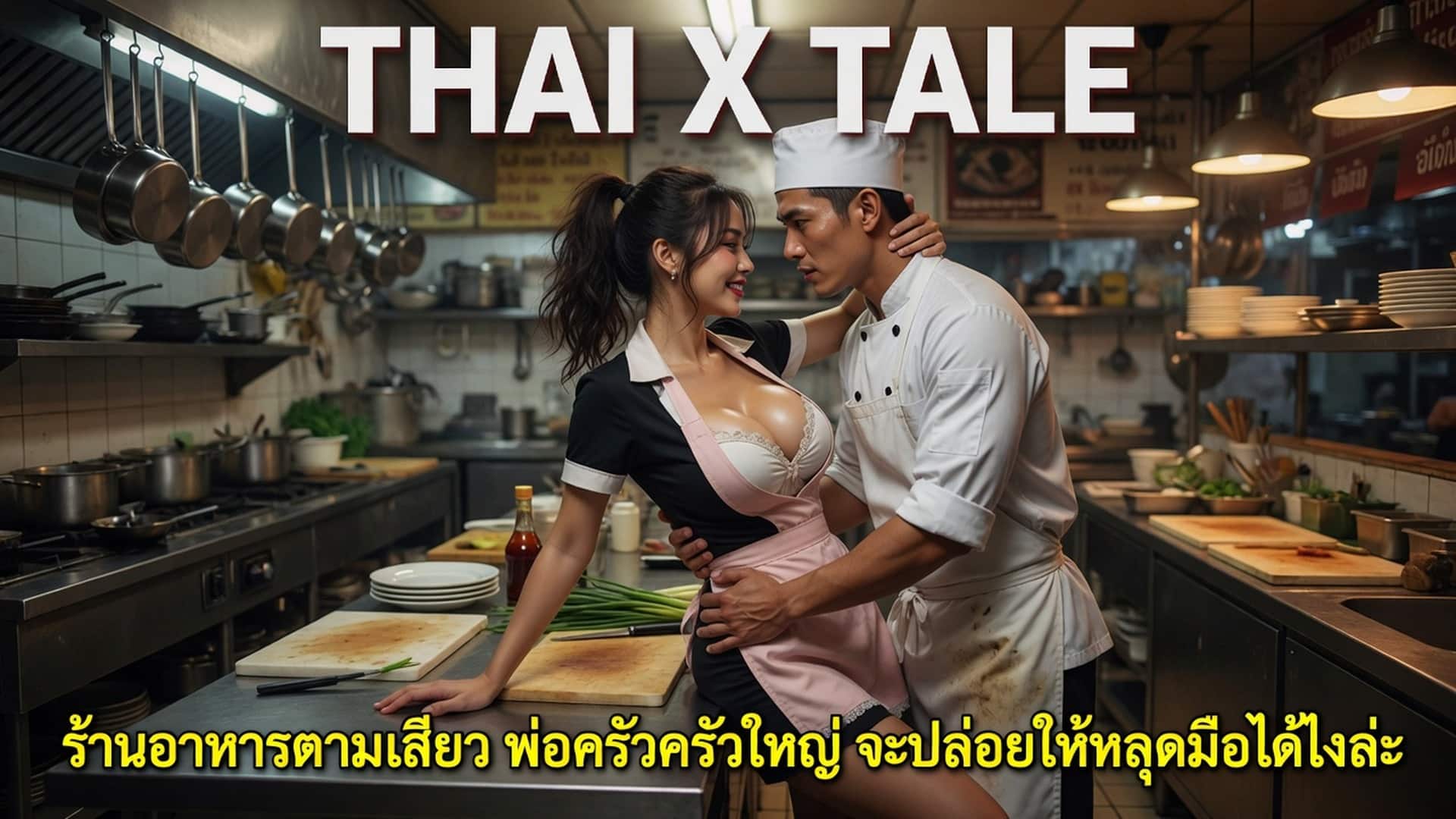 เรื่องเสียว ร้านอาหารตามเสียว พ่อครัวครัวใหญ่ จะปล่อยให้หลุดมือได้ไงล่ะ | ThaiXTale