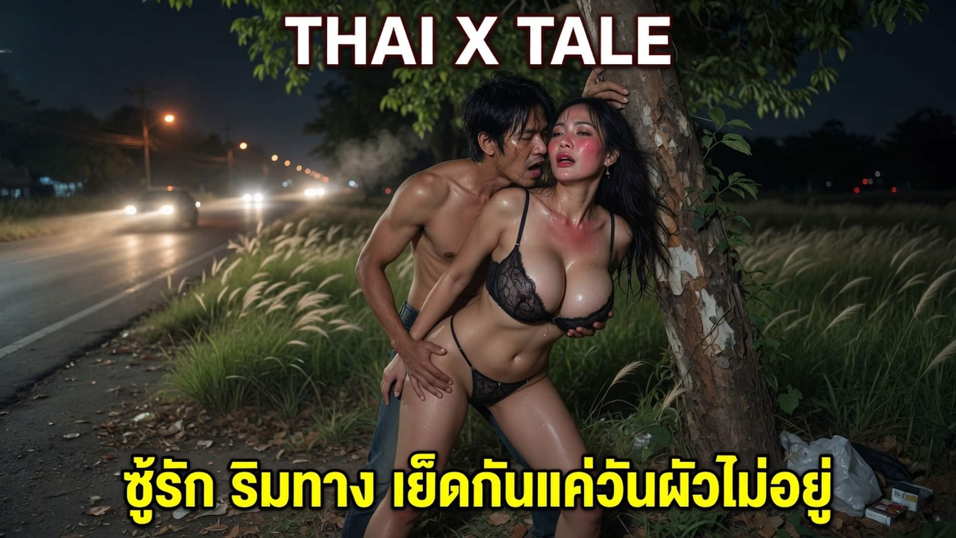 เรื่องเสียว ชู้รัก ริมทาง เย็ดกันแค่วันผัวไม่อยู่ | ThaiXTale