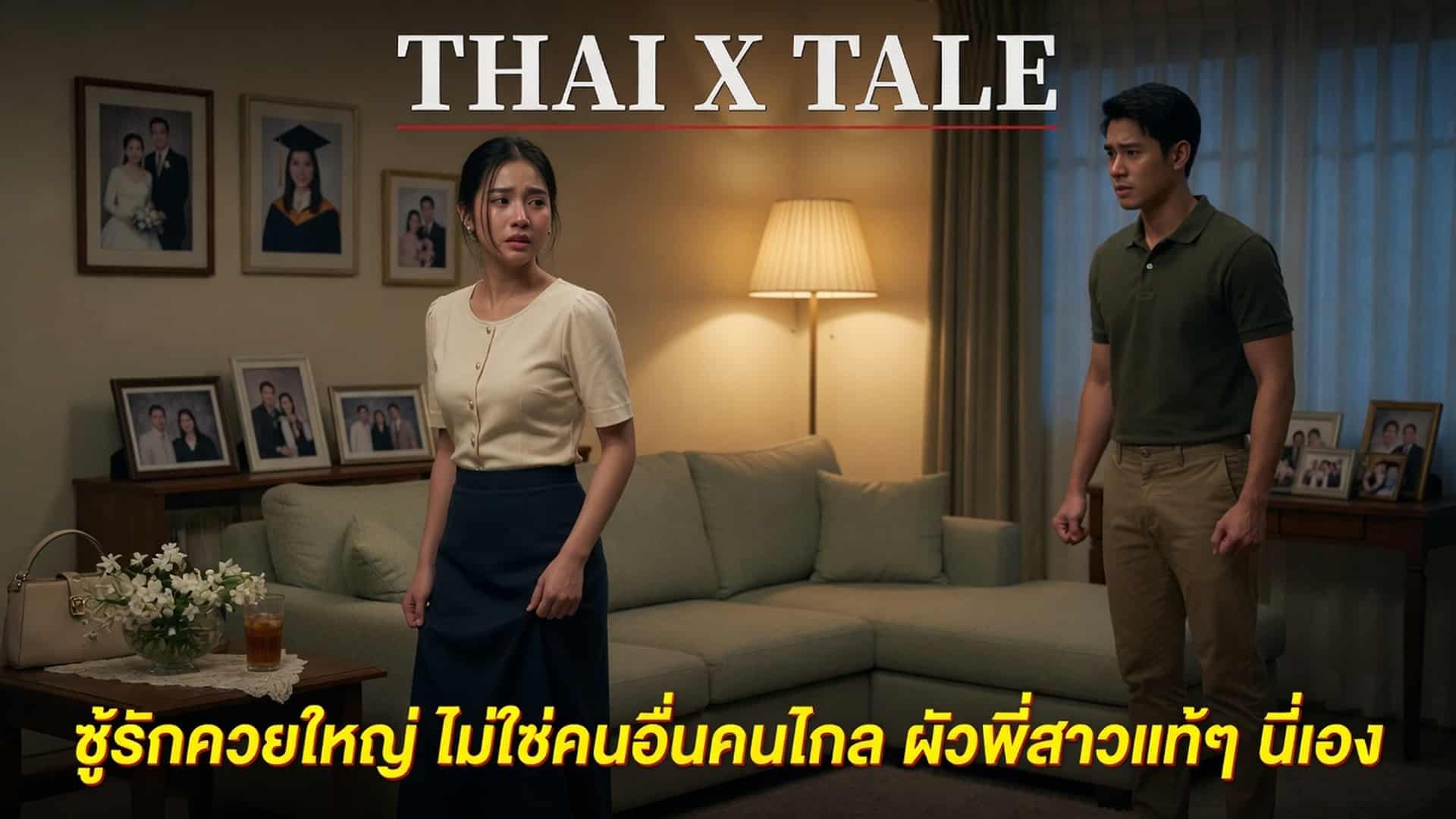 เรื่องเสียว ชู้รักควยใหญ่ ไม่ใช่คนอื่นคนไกล ผัวพี่สาวแท้ๆ นี่เอง | ThaiXTale