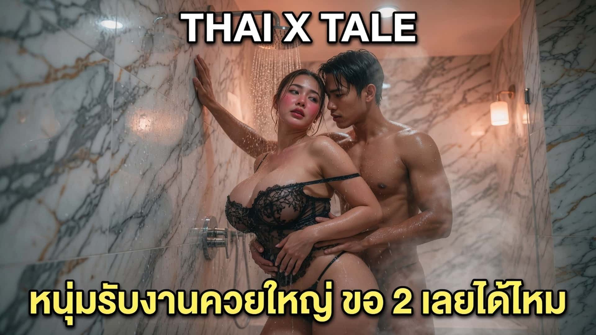 เรื่องเสียว หนุ่มรับงานควยใหญ่ เย็ดมันส์ขนาดนี้ ขอ 2 เลยได้ไหม | ThaiXTale