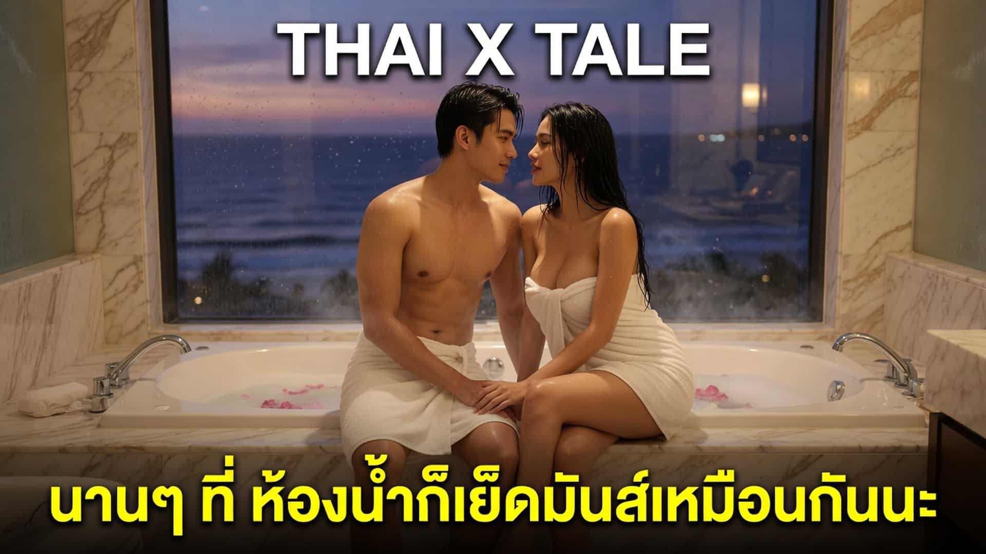 เรื่องเสียว นานๆ ที ห้องน้ำก็เย็ดมันส์เหมือนกันนะ | ThaiXTale