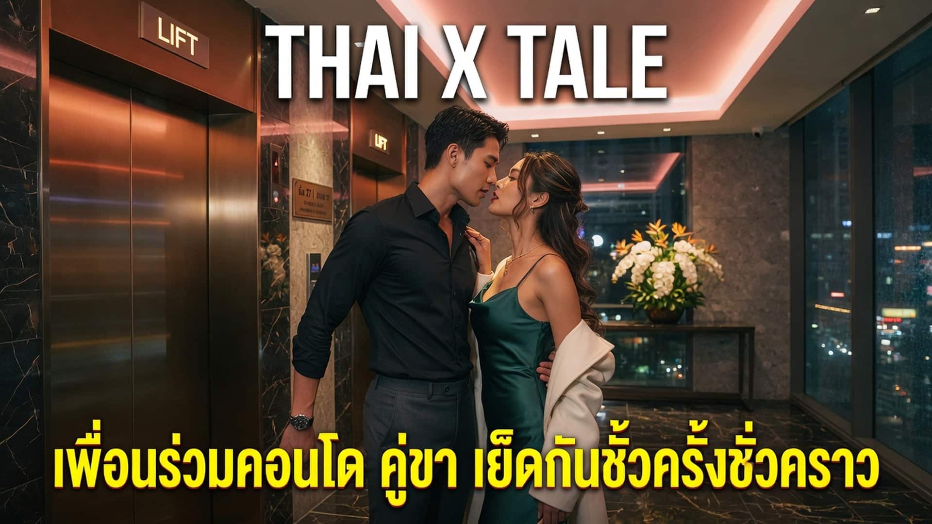 เรื่องเสียว เพื่อนร่วมคอนโด คู่ขา เย็ดกันชั่วครั้งชั่วคราว | ThaiXTale