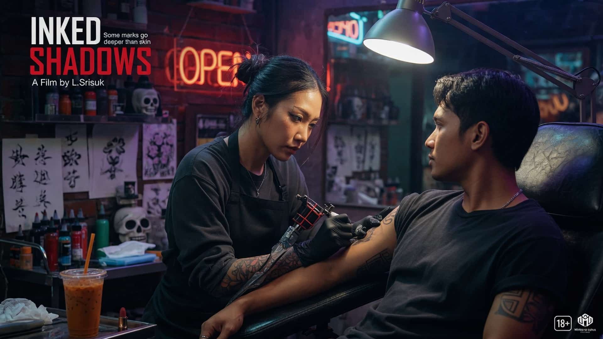 เรื่องเสียว สักเจ็บจนควยแข็ง จนช่างสักคนสวยต้องอมควยปลอบใจ | ThaiXTale