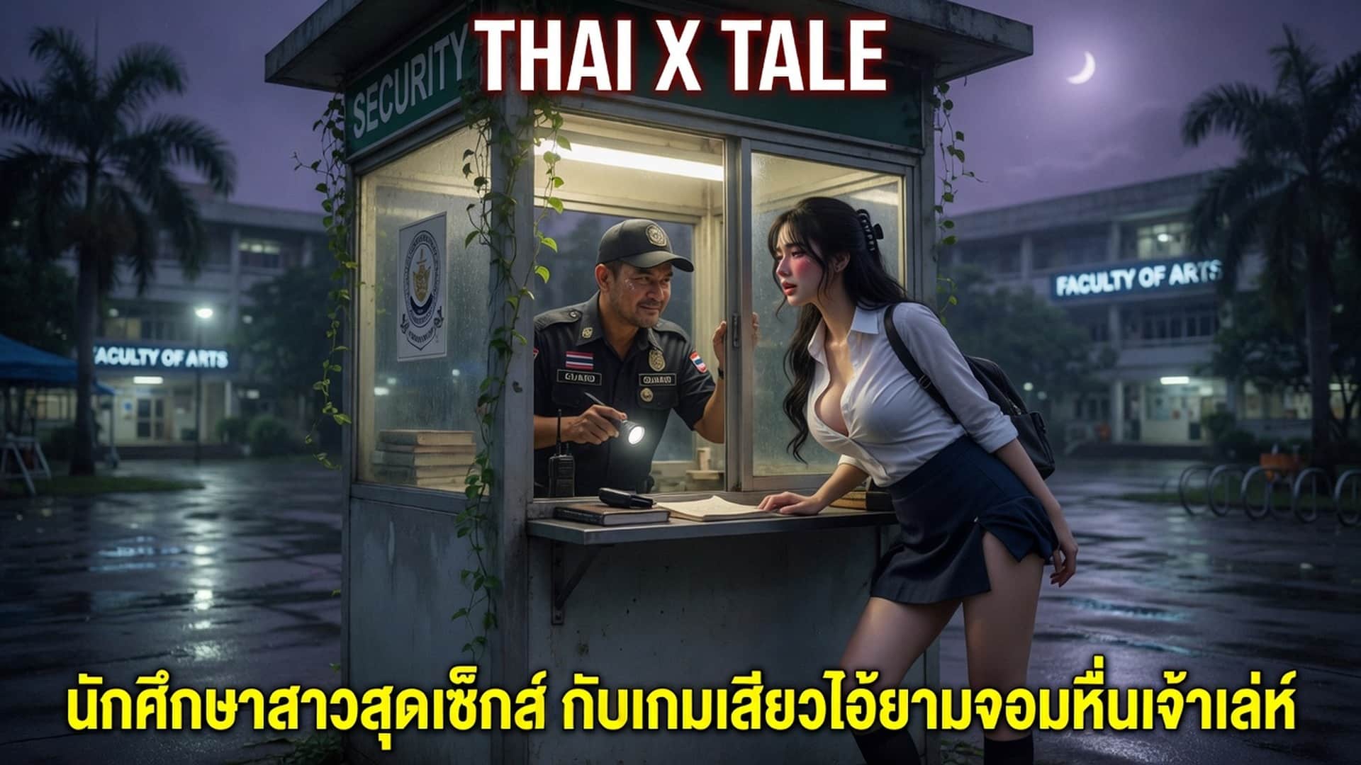 เรื่องเสียว นักศึกษาสาวสุดเซ็กส์ กับเกมเสียวไอ้ยามจอมหื่นเจ้าเล่ห์  | ThaiXTale