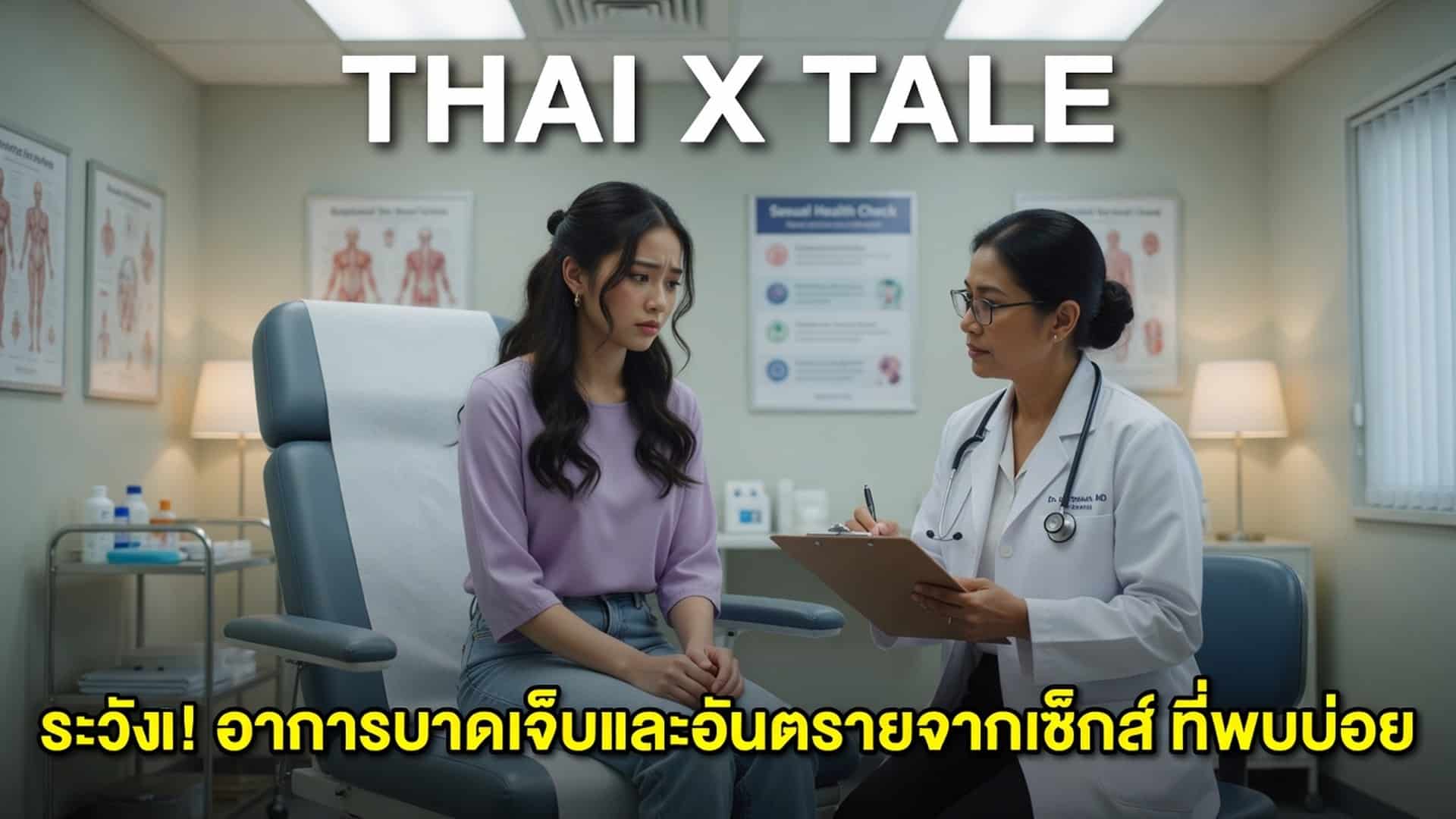 เรื่องเสียว ระวัง! อาการบาดเจ็บและอันตรายจากเซ็กส์ ที่พบบ่อย | ThaiXTale