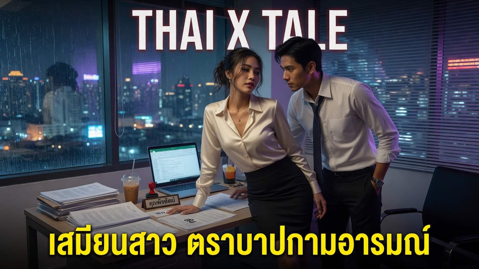 เรื่องเสียว เสมียนสาว ตราบาปกามอารมณ์ | ThaiXTale