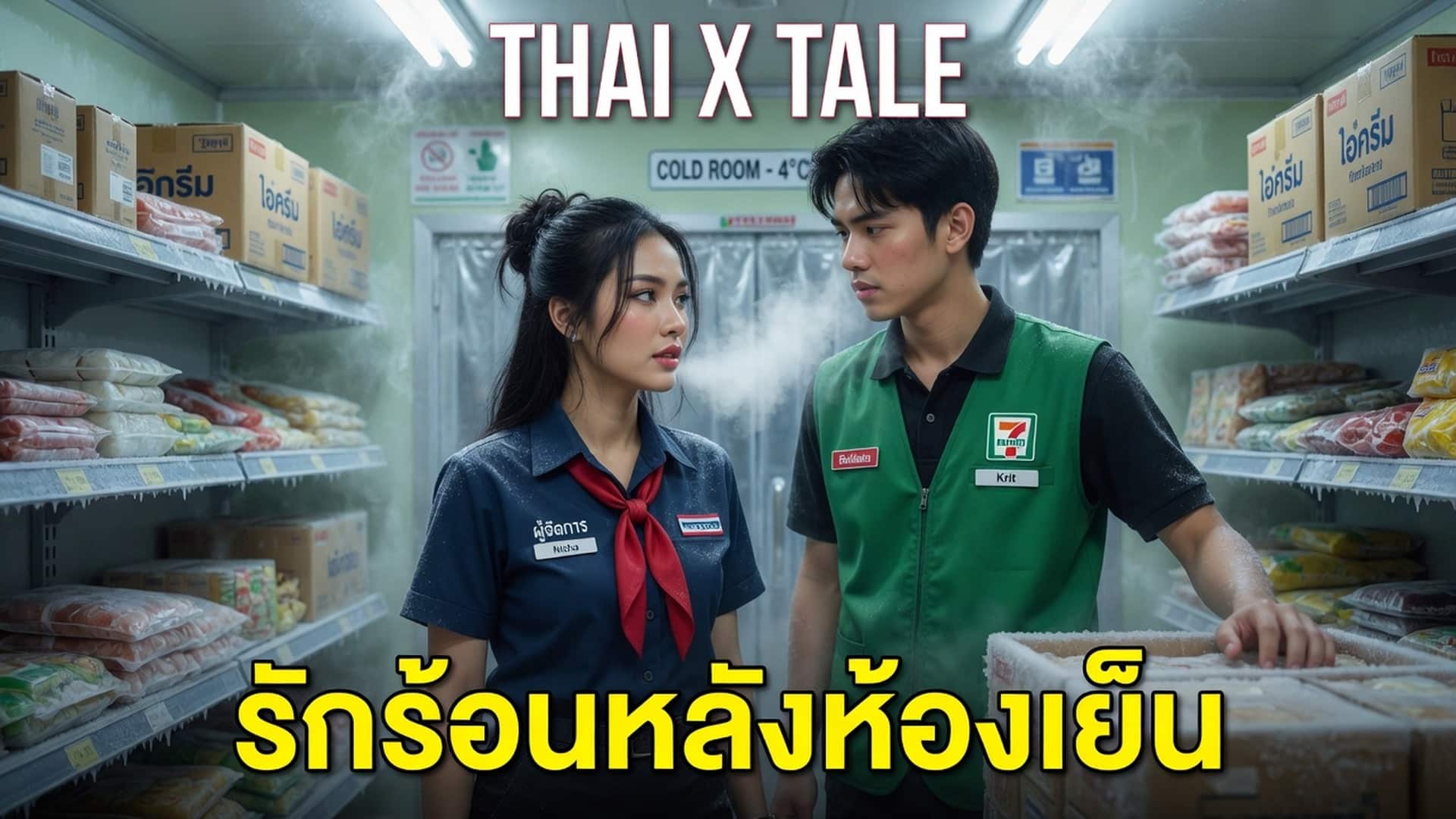 เรื่องเสียว รักร้อนหลังห้องเย็น | ThaiXTale