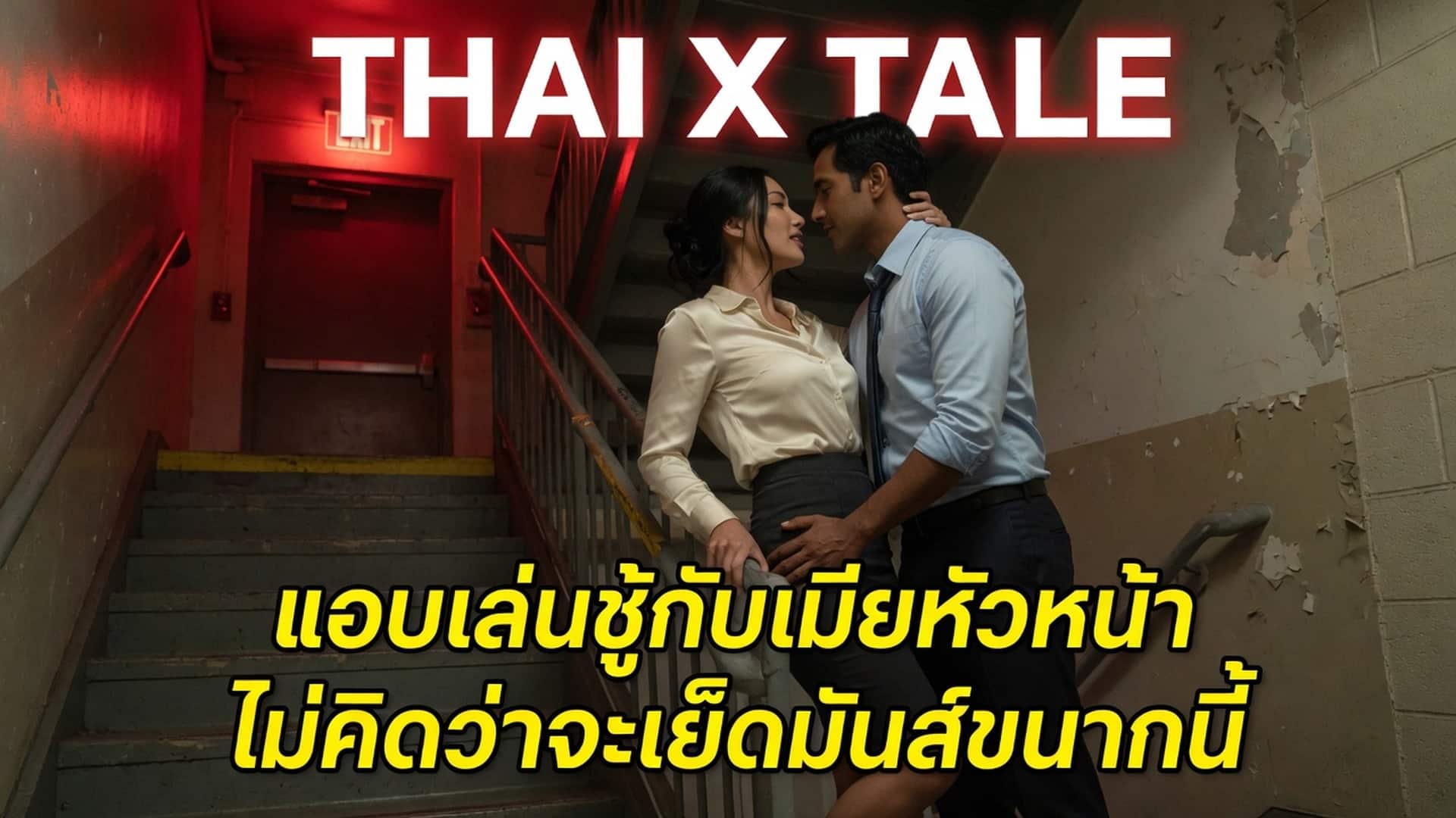 เรื่องเสียว แอบเล่นชู้กับเมียหัวหน้า ไม่คิดว่าจะเย็ดมันส์ขนาดนี้ | ThaiXTale