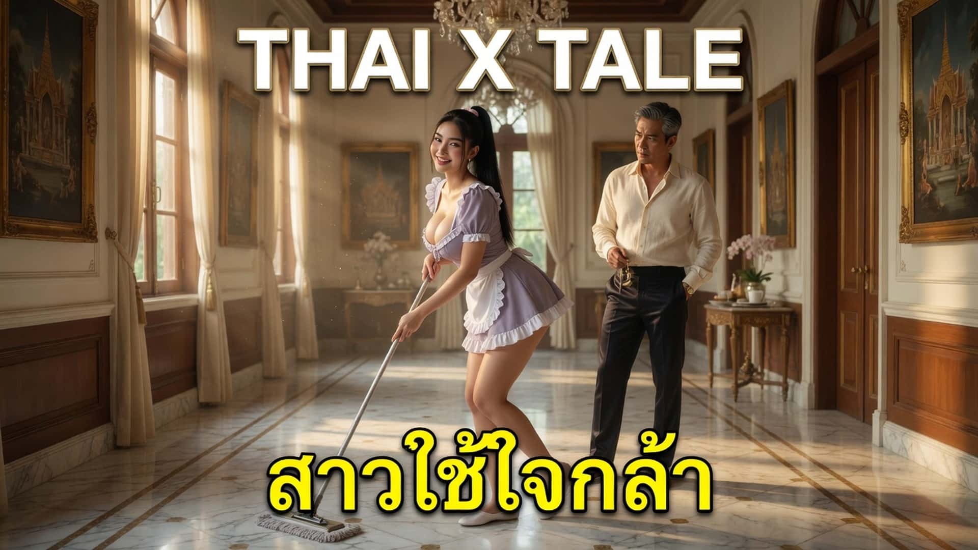 เรื่องเสียว เล่นเสียวกับคุณผู้ชาย สาวใช้ใจกล้า ริอ่านอยากเป็นคุณนายคนใหม่ | ThaiXTale