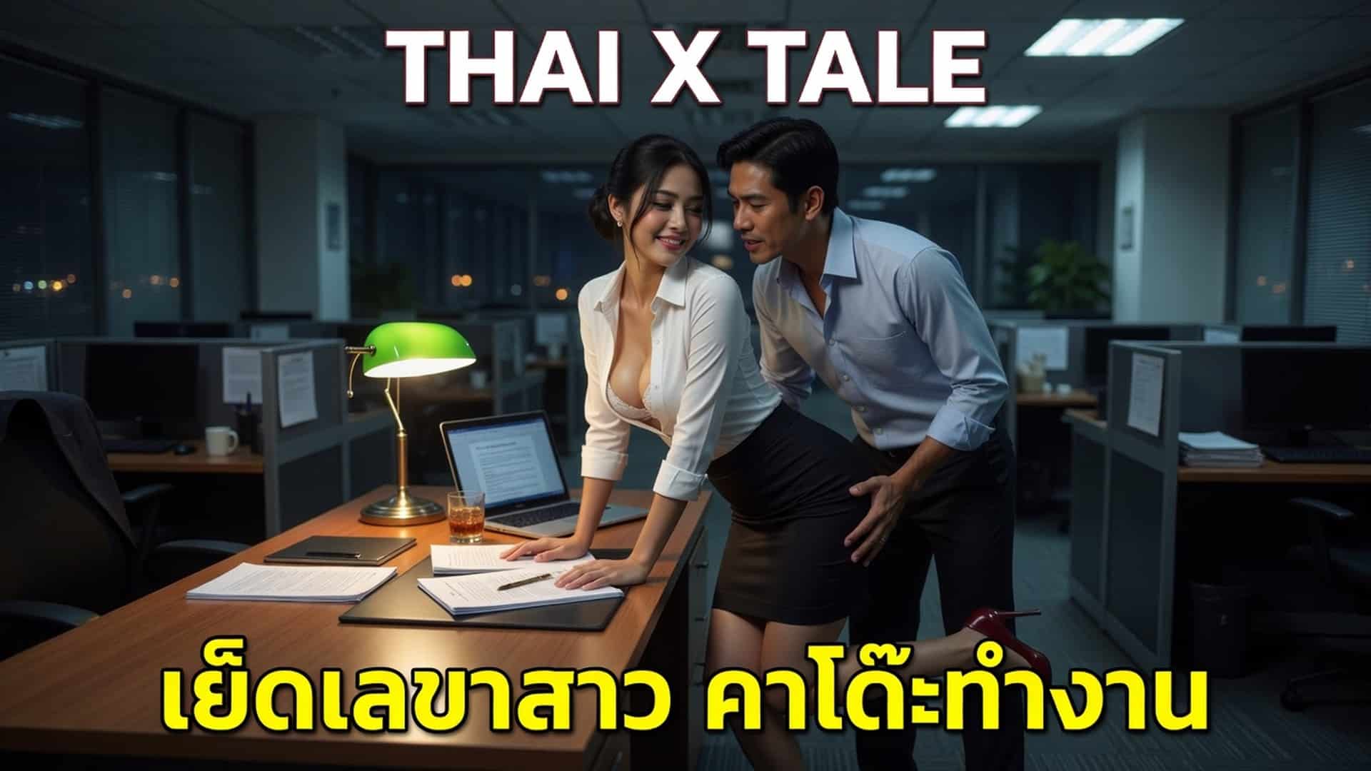 เรื่องเสียว เย็ดเลขาสาว คาโต๊ะทำงาน | ThaiXTale