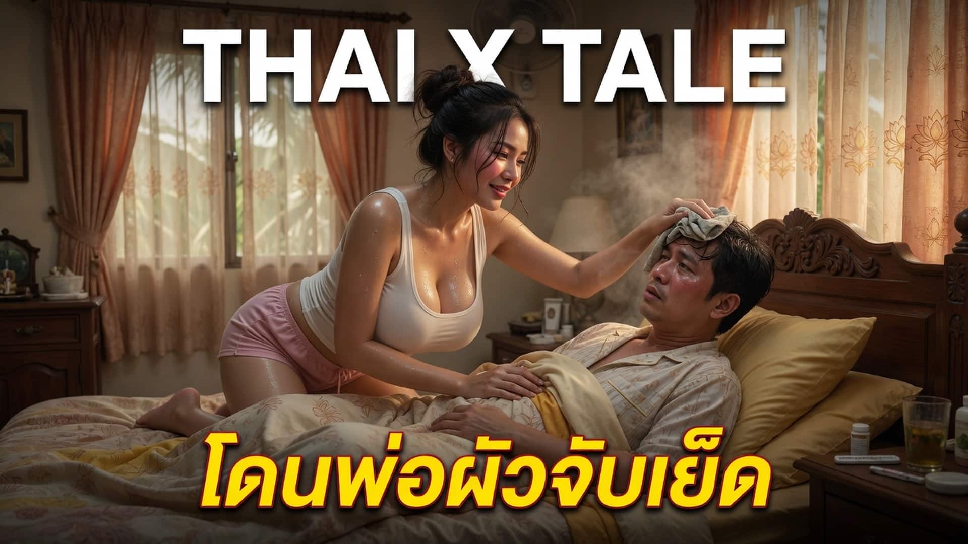 เรื่องเสียว โดนพ่อผัวจับเย็ด นอนซมเพราะพิษไข้ หรือว่าพิษควยกันแน่ | ThaiXTale