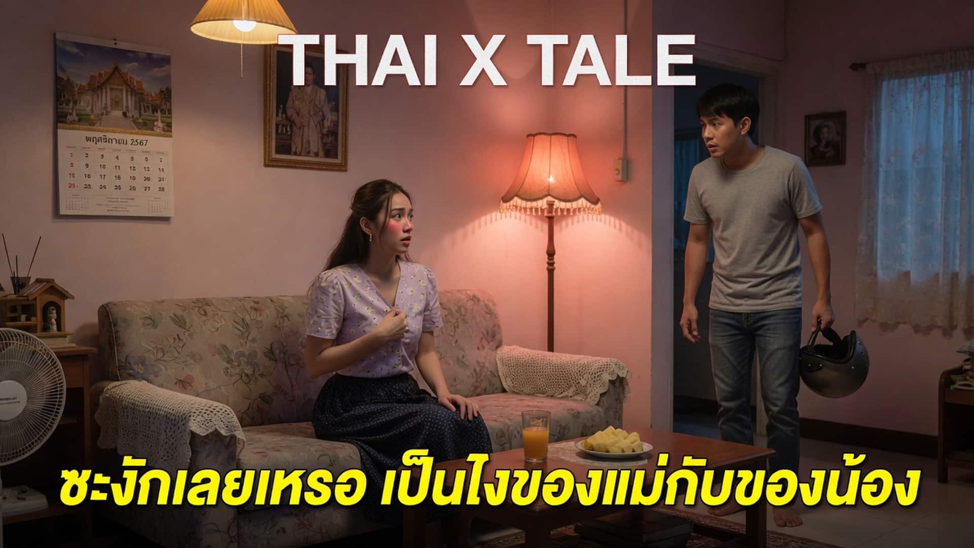 เรื่องเสียว ชะงักเลยเหรอ เป็นไงของแม่กับของน้อง | ThaiXTale
