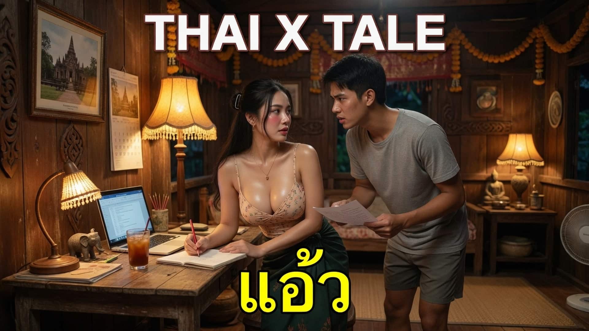 เรื่องเสียว หลานชายตัวเเสบ | ThaiXTale