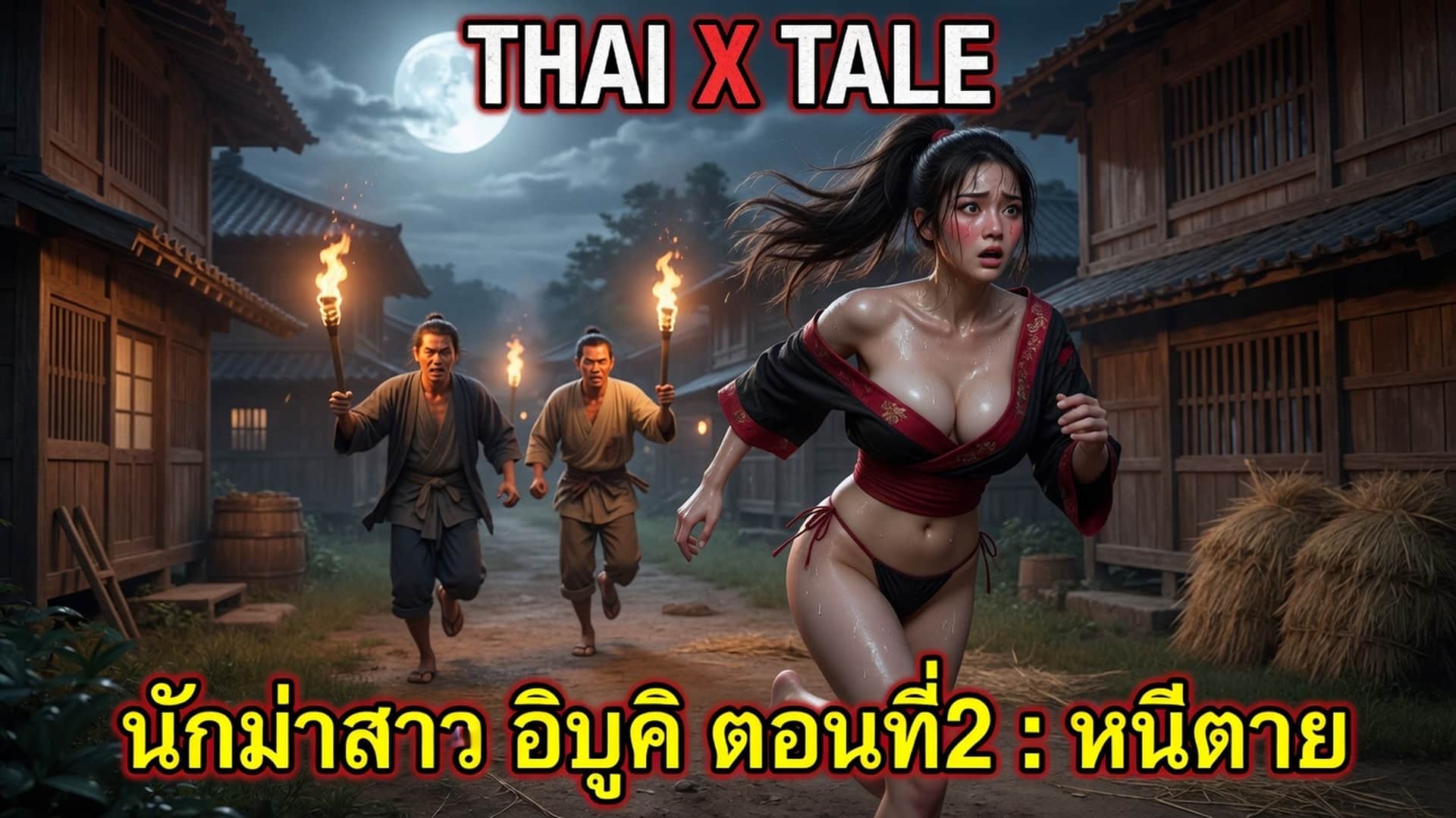 เรื่องเสียว นักฆ่าสาว อิบูคิ ตอนที่2 : หนีตาย | ThaiXTale