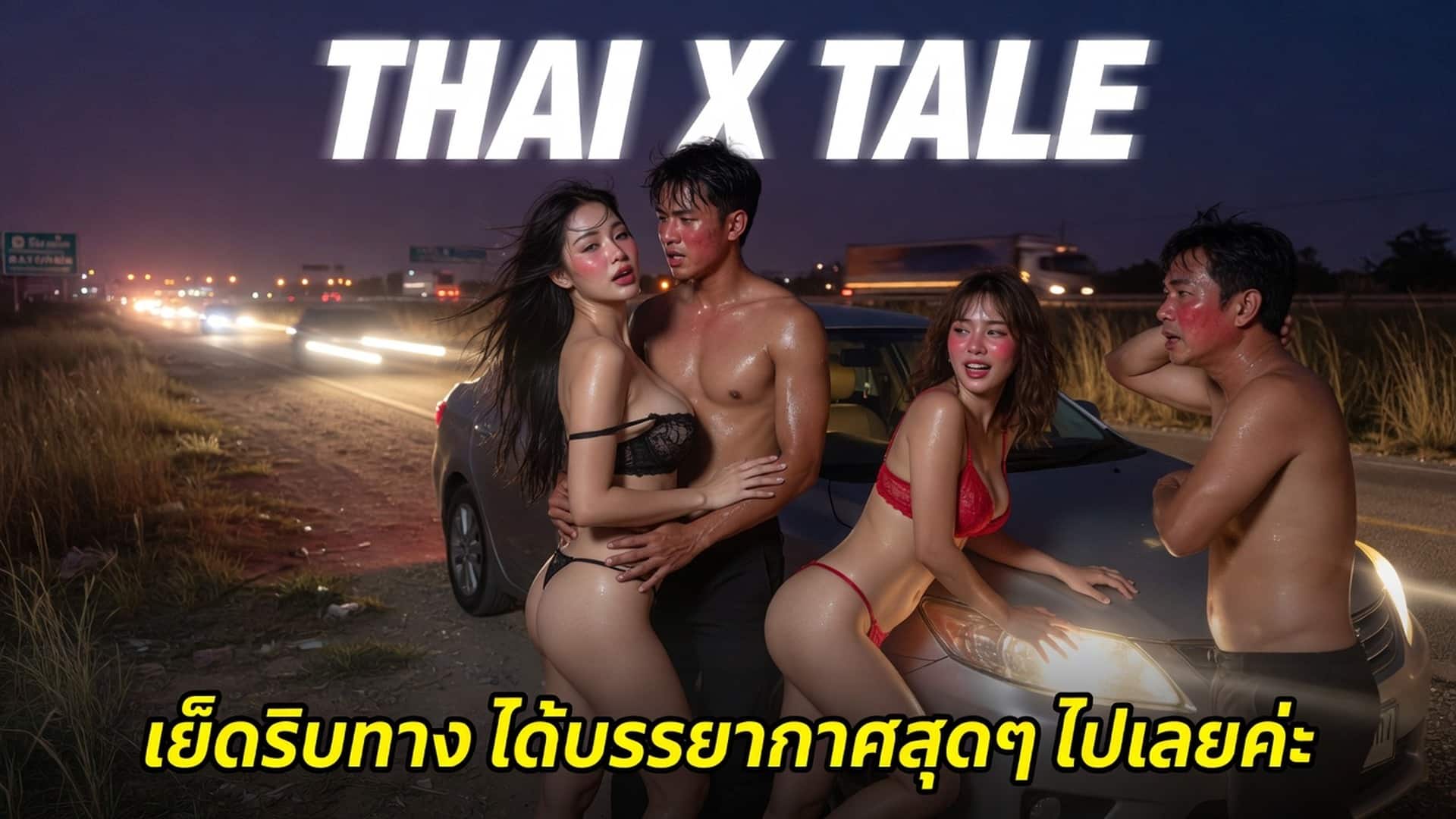 เรื่องเสียว เย็ดริมทาง ได้บรรยากาสสุดๆ ไปเลยค่ะ | ThaiXTale