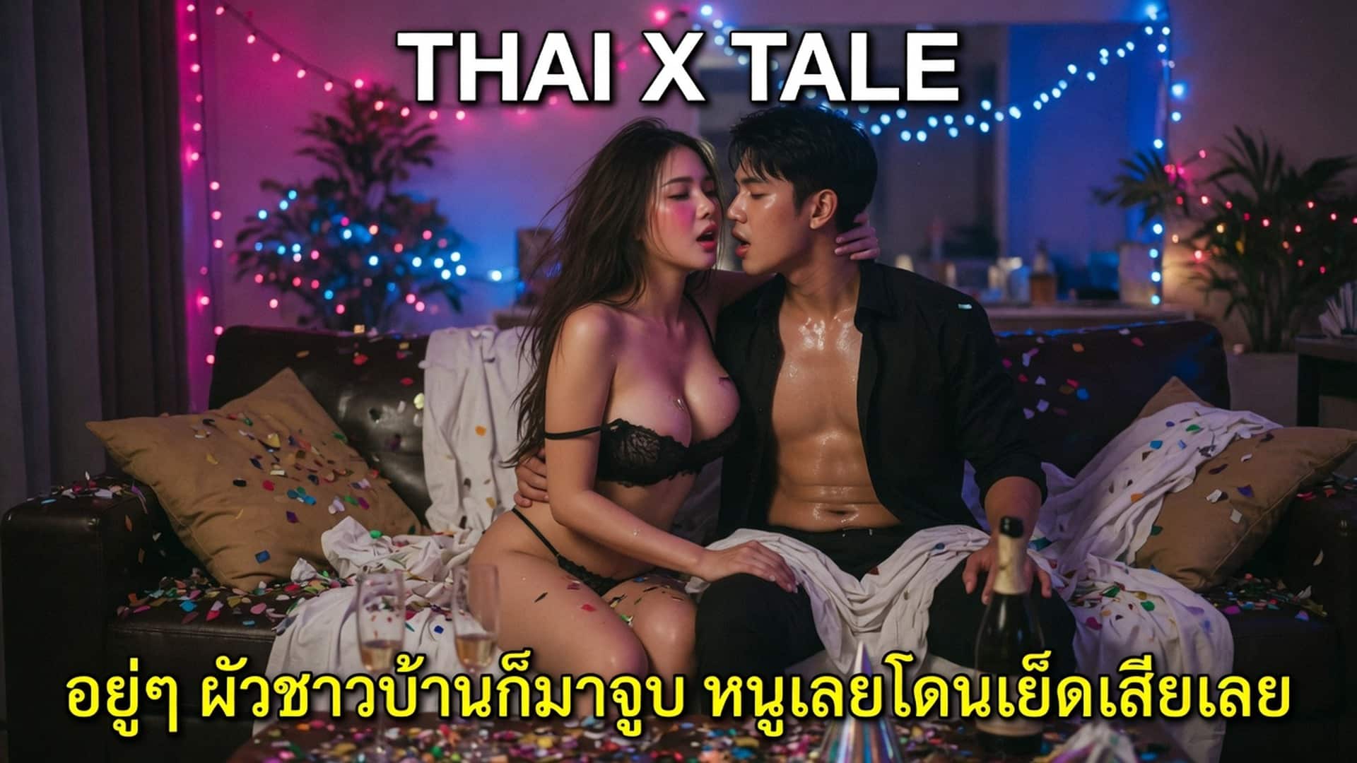 เรื่องเสียว อยู่ๆ ผัวชาวบ้านก็มาจูบ หนูเลยโดนเย็ดเสียเลย | ThaiXTale