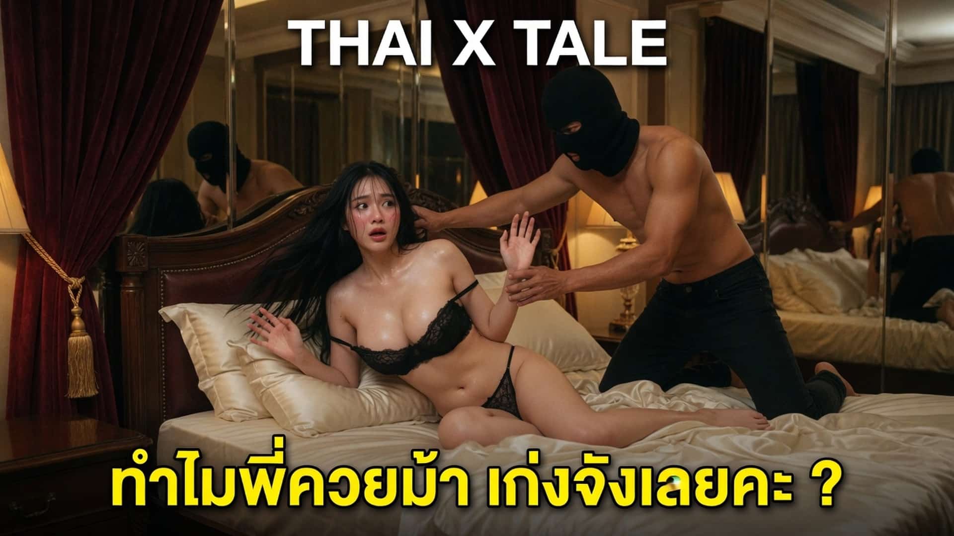 เรื่องเสียว ทำไมพี่ควยม้า ข่มขืนเก่งจังเลยคะ ? | ThaiXTale