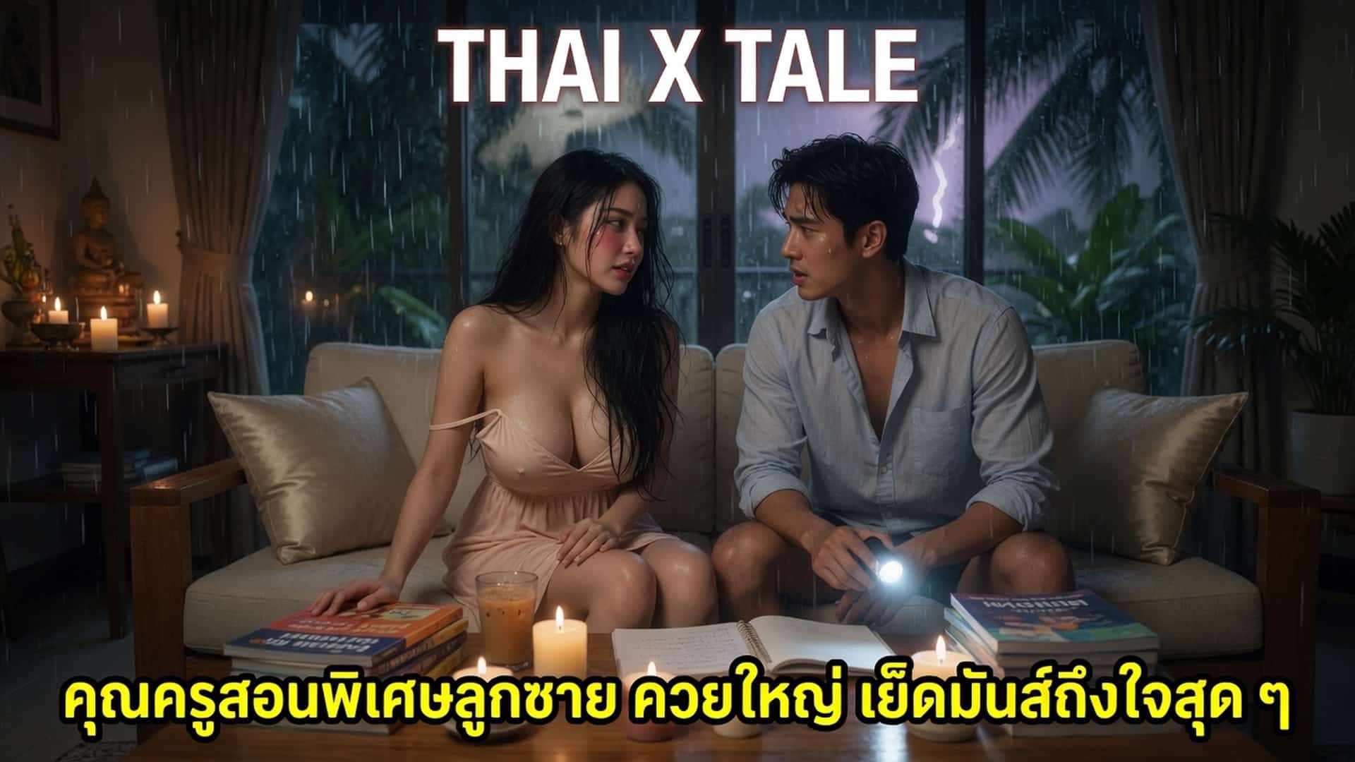 เรื่องเสียว คุณครูสอนพิเศษลูกชาย ควยใหญ่ เย็ดมันส์ถึงใจสุด ๆ | ThaiXTale