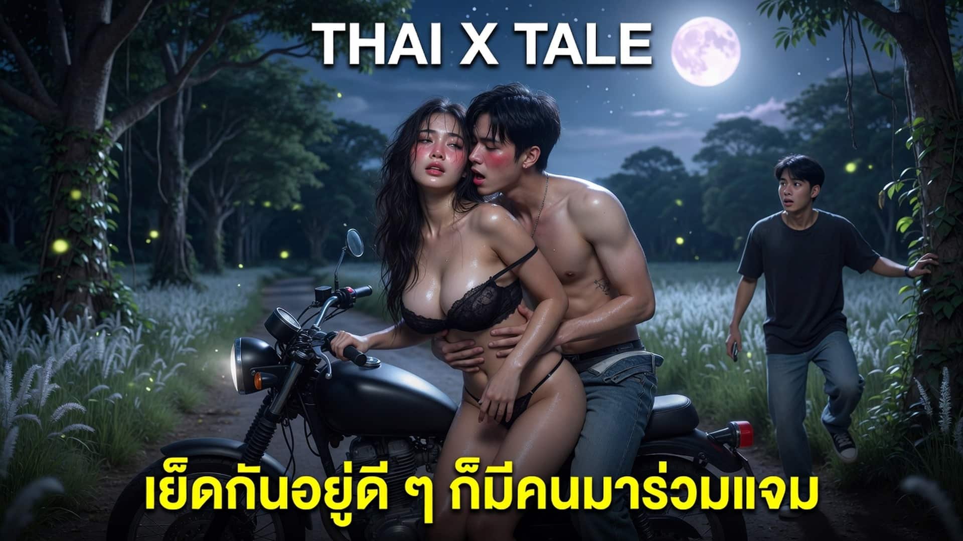 เรื่องเสียว เย็ดกันอยู่ดี ๆ ก็มีคนมาร่วมแจม | ThaiXTale
