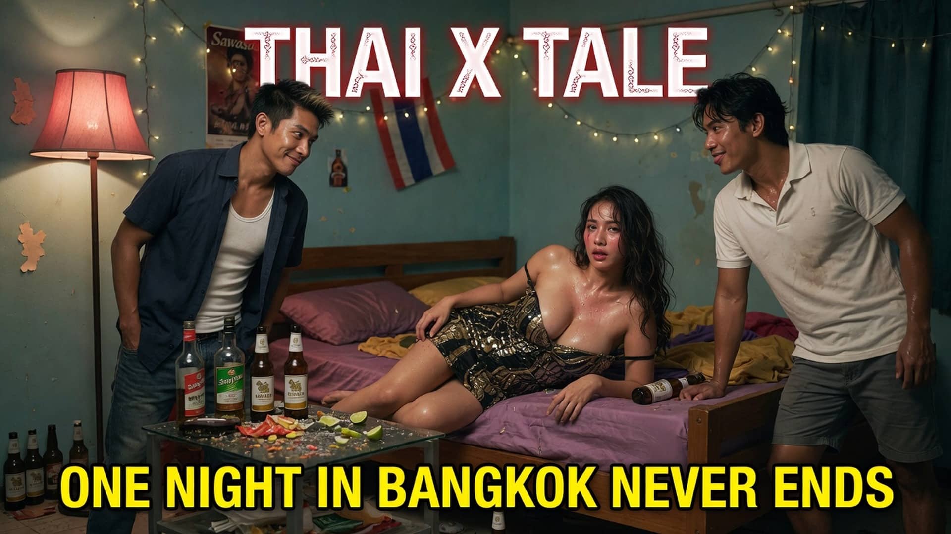 เรื่องเสียว เมากันหมด เลยสวิงกันมั่ว | ThaiXTale