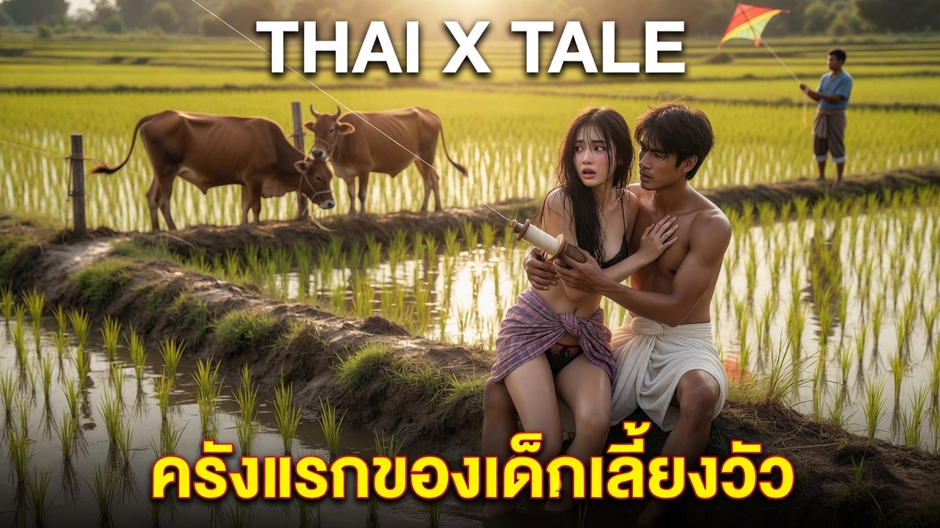 เรื่องเสียว ครั้งแรกของเด็กเลี้ยงวัว | ThaiXTale