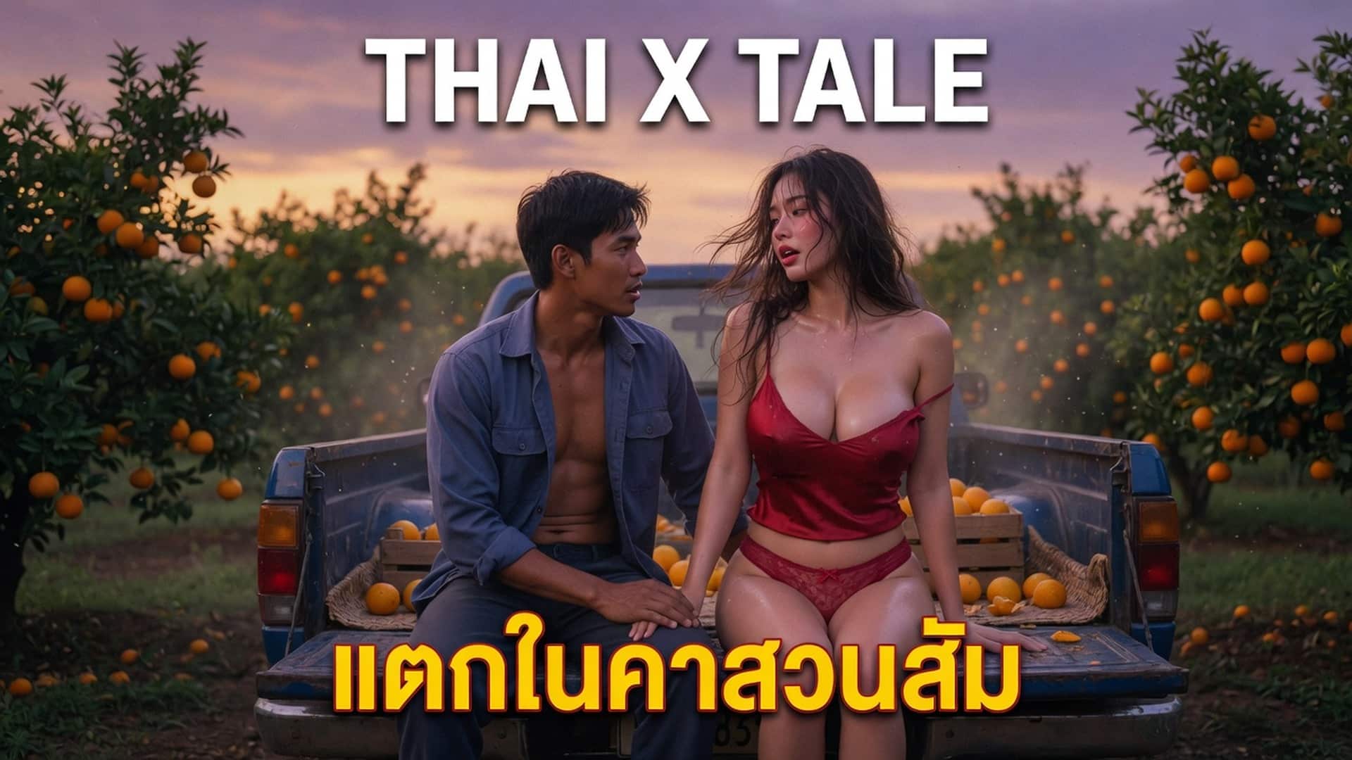 เรื่องเสียว แตกในคาสวนส้ม | ThaiXTale