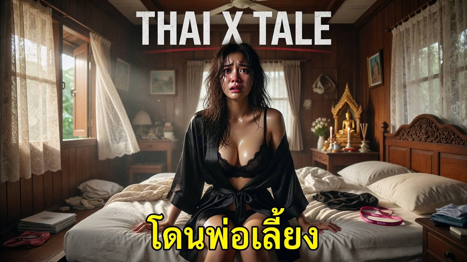 เรื่องเสียว โดนพ่อเลี้ยงข่มขืน | ThaiXTale