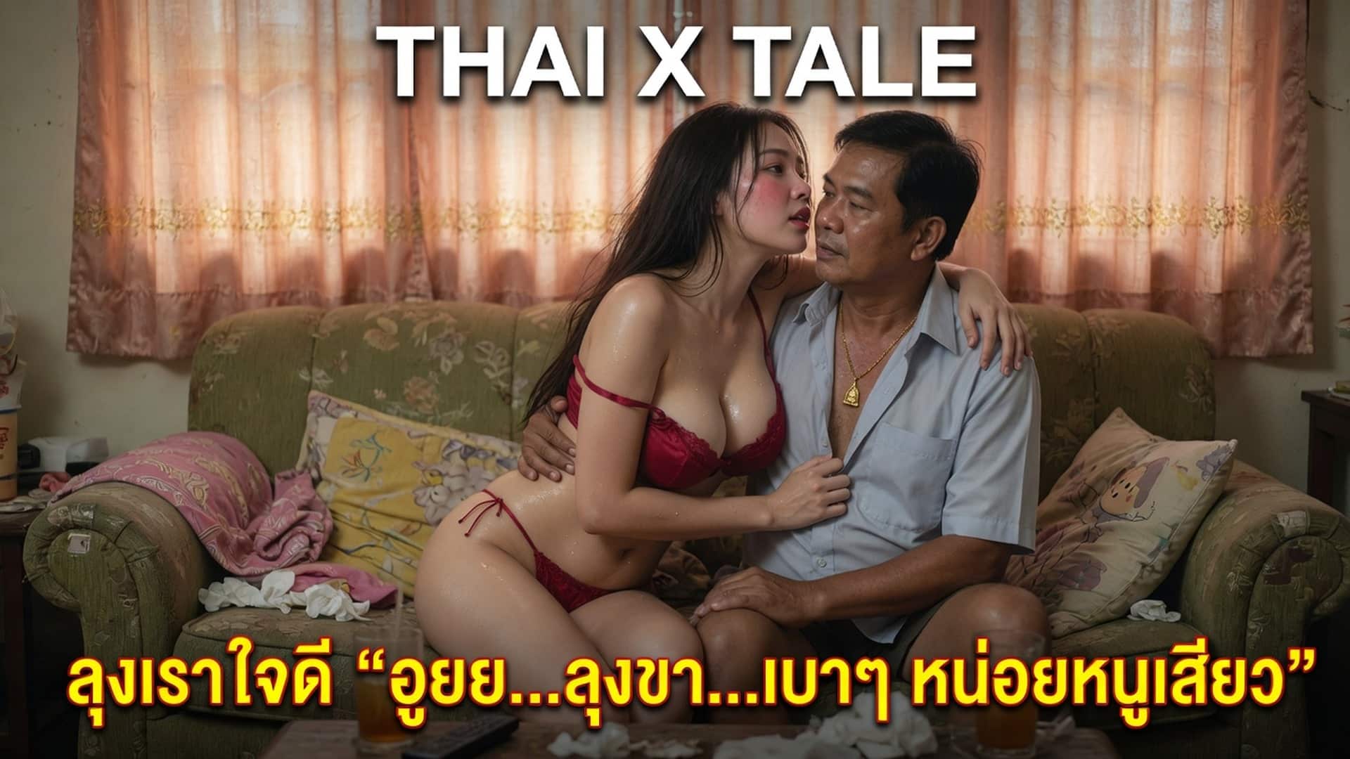 เรื่องเสียว ลุงเราใจดี ”อูยย…ลุงขา….เบาๆ หน่อยหนูเสียว” | ThaiXTale
