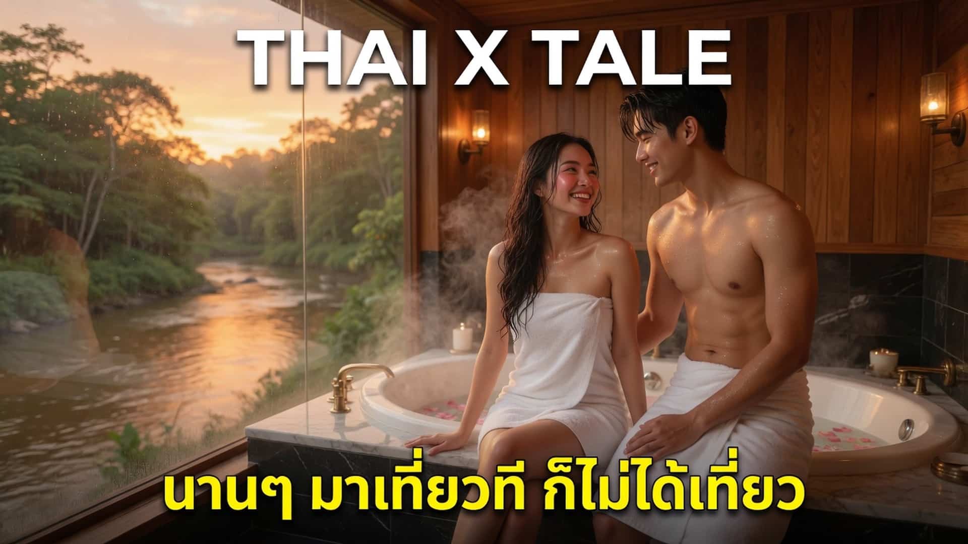 เรื่องเสียว นานๆ มาเที่ยวที ก็ไม่ได้เที่ยว เรียกว่าเปลี่ยนที่เย็ดกันมากกว่า | ThaiXTale