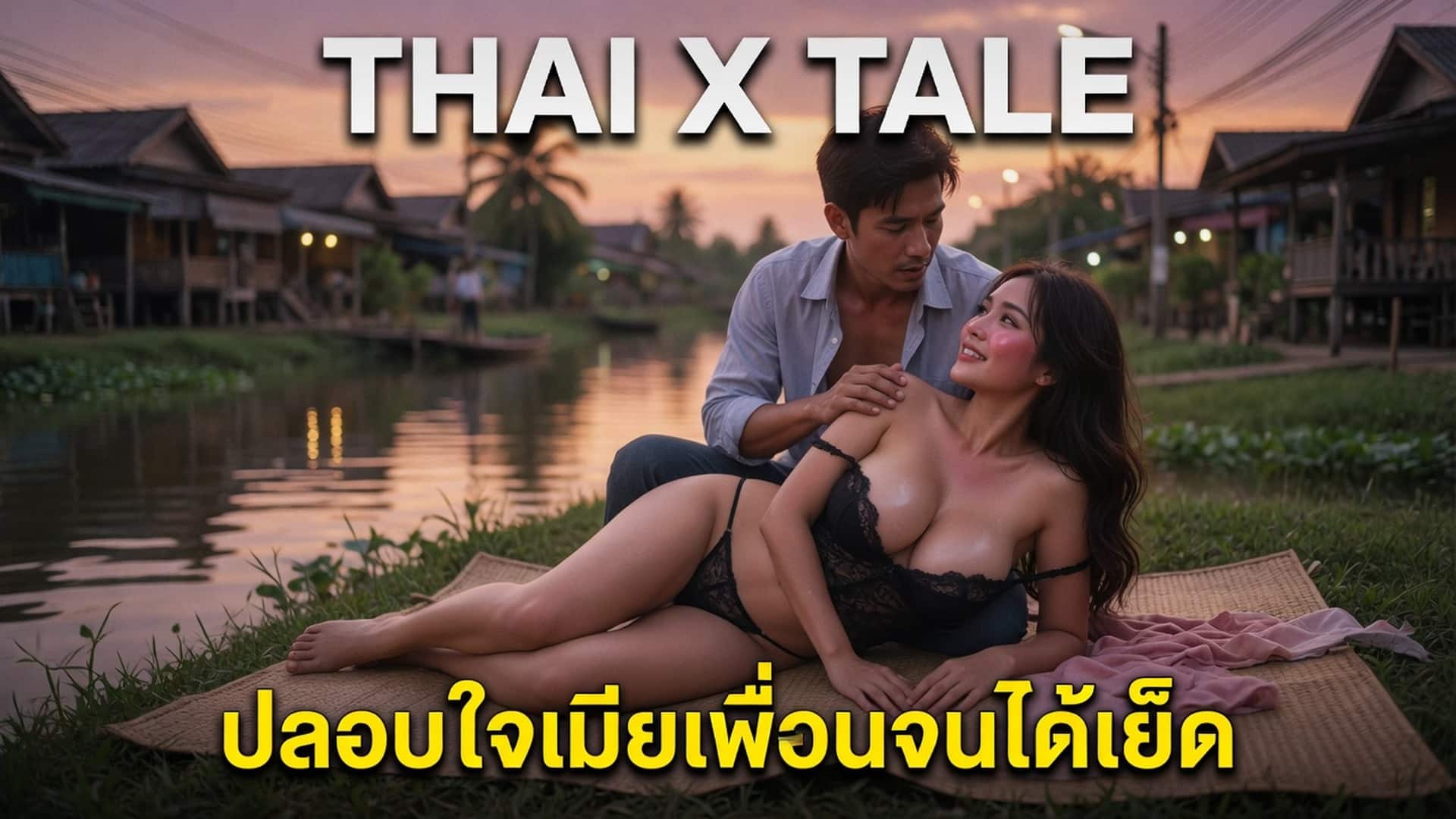 เรื่องเสียว ปลอบใจเมียเพื่อนจนได้เย็ด | ThaiXTale