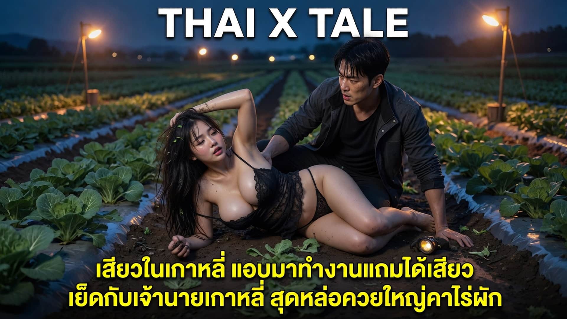 เรื่องเสียว เสียวในเกาหลี แอบมาทำงานแถมได้เสียว เย็ดกับเจ้านายเกาหลี สุดหล่อควยใหญ่คาไร่ผัก | ThaiXTale