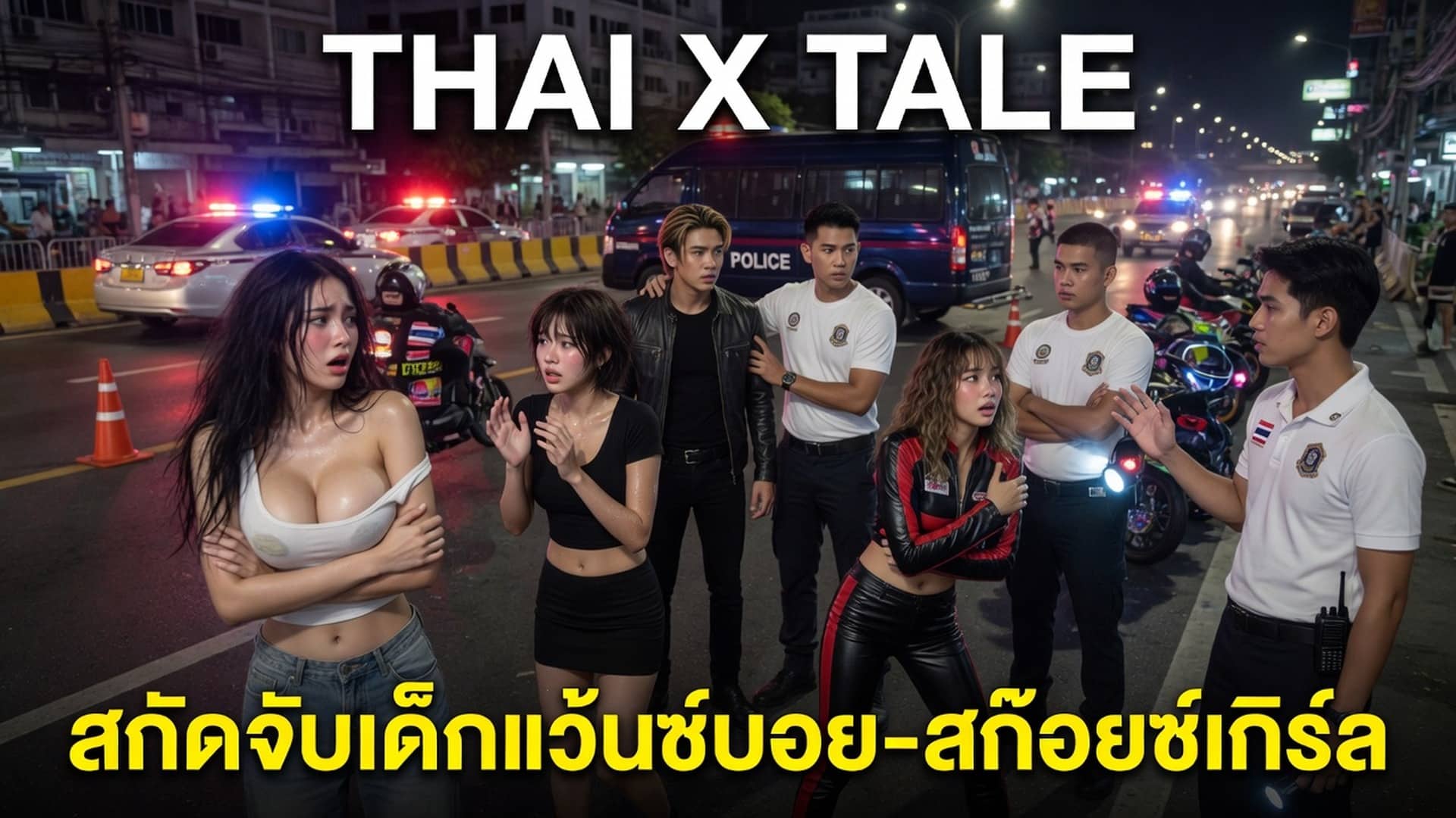 เรื่องเสียว สกัดจับเด็กแว้นซ์บอย-สก๊อยซ์เกิร์ล | ThaiXTale
