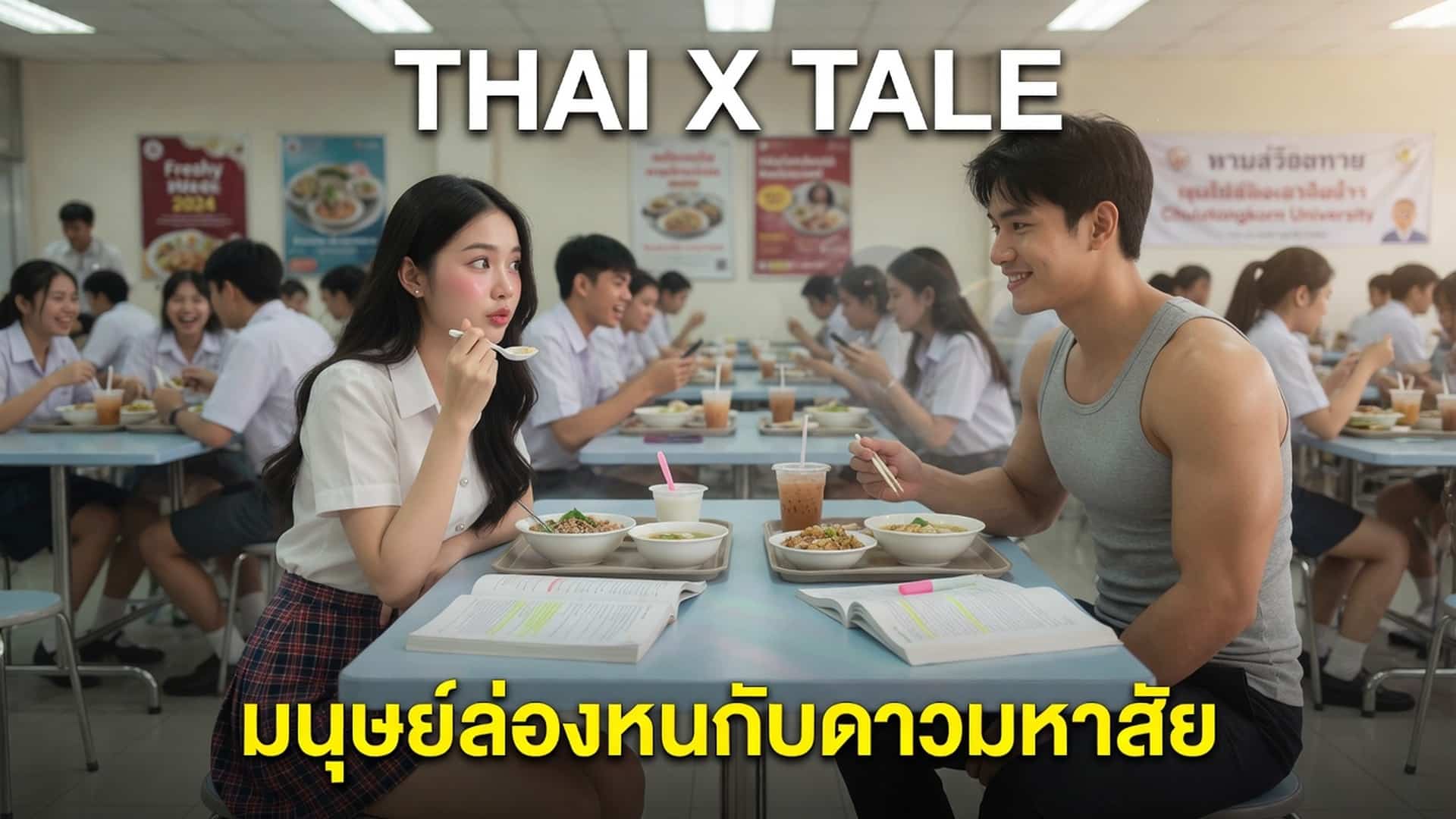 เรื่องเสียว มนุษย์ล่องหนกับดาวมหาลัย | ThaiXTale