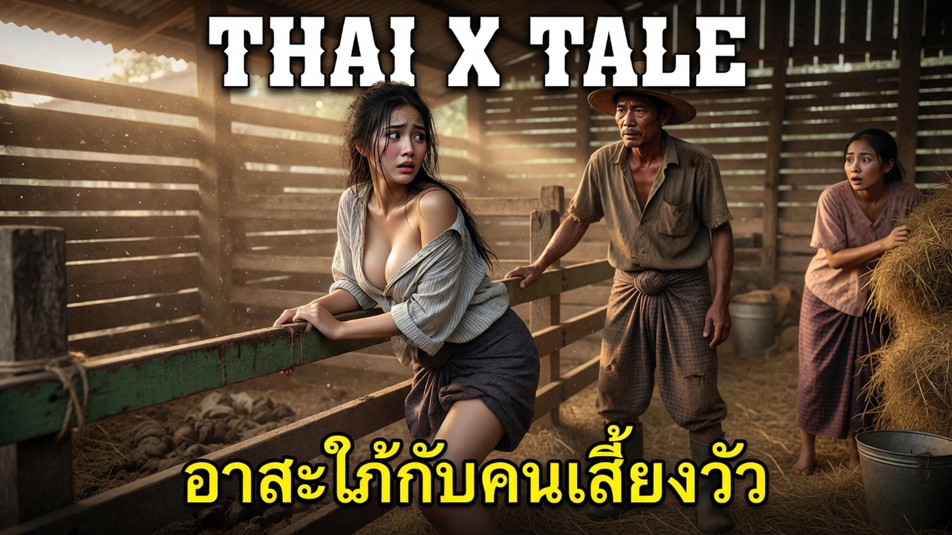 เรื่องเสียว อาสะใภ้กับคนเลี้ยงวัว | ThaiXTale